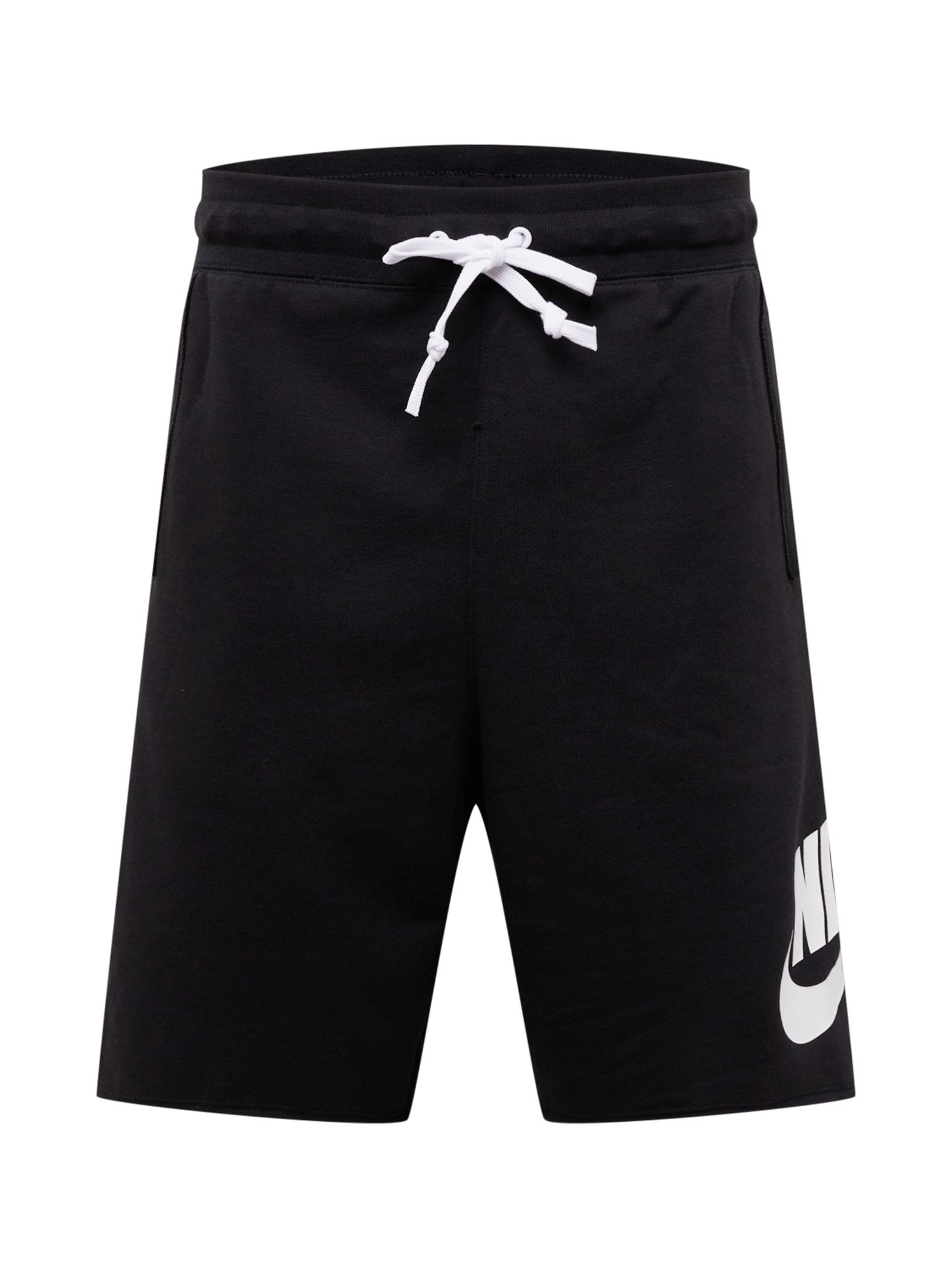 Nike Sportswear Hlače  črna / bela