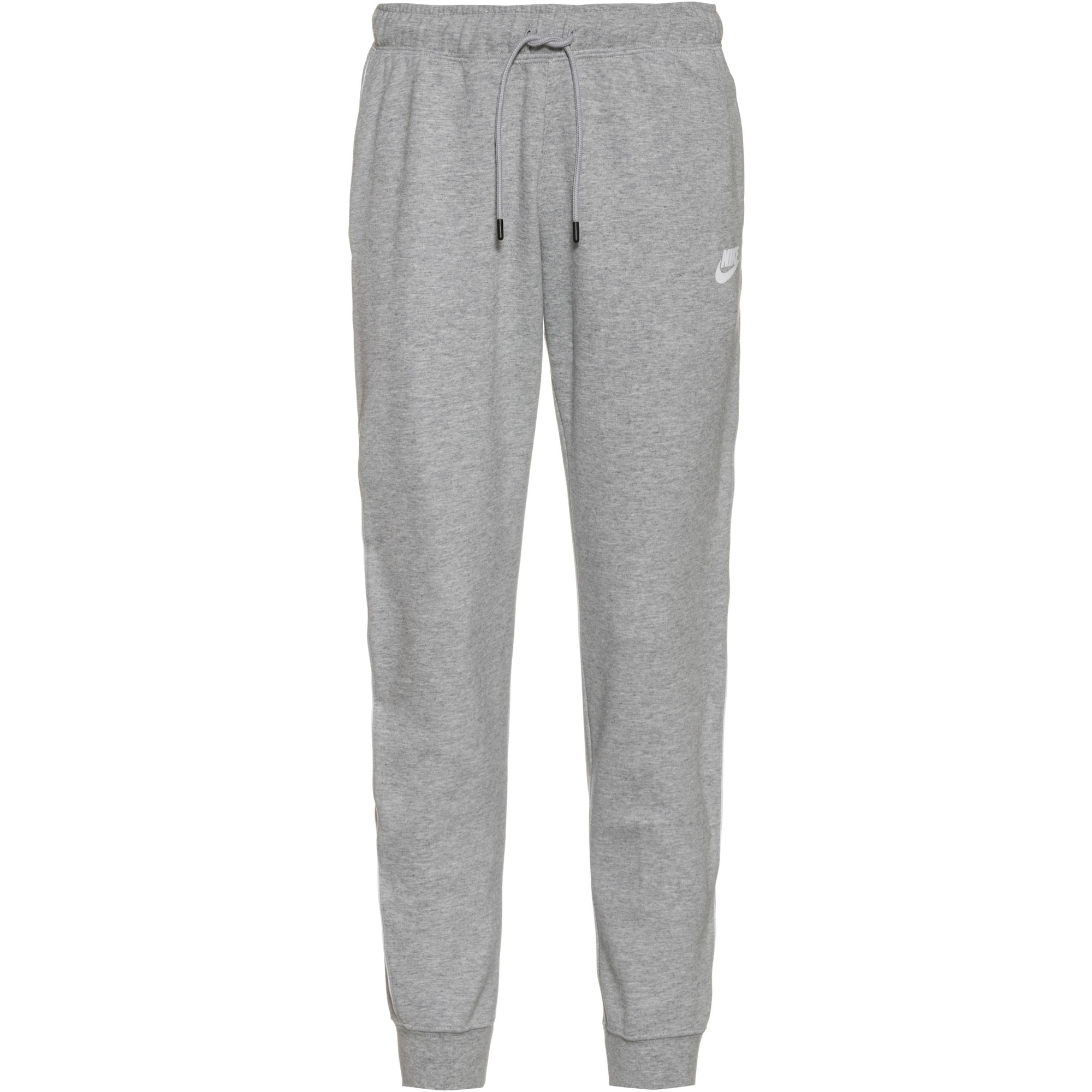Nike Sportswear Hlače  pegasto siva / bela
