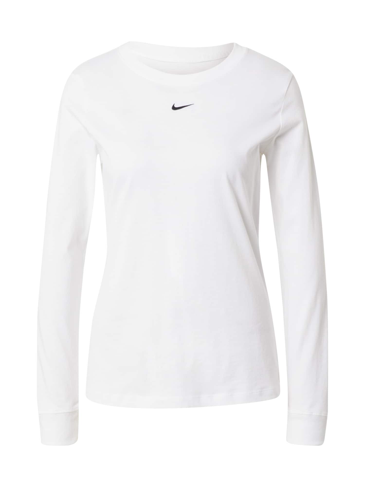 Nike Sportswear Majica  črna / bela