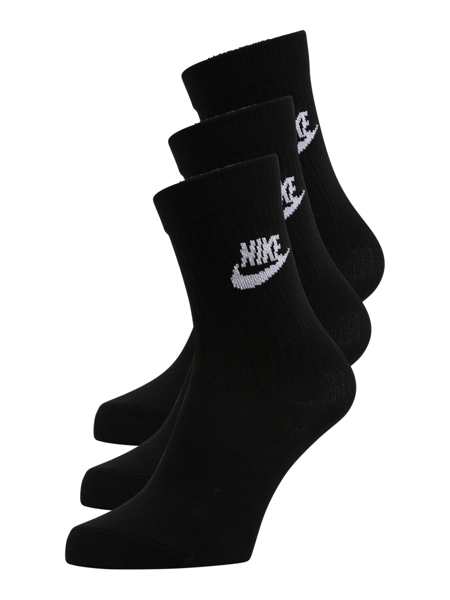 Nike Sportswear Nogavice  črna / bela