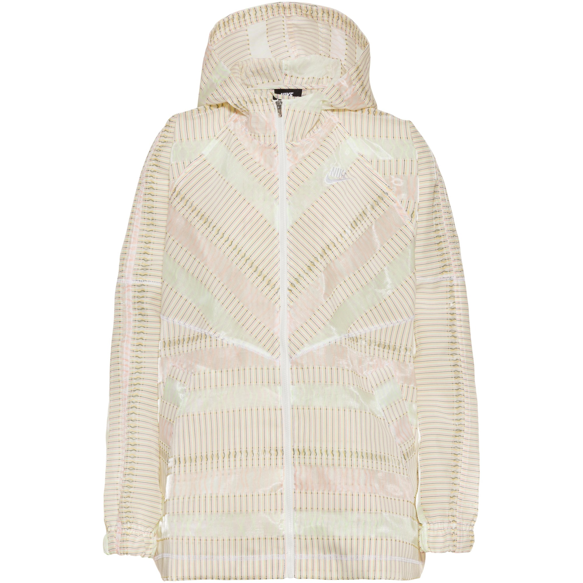 Nike Sportswear Prehodna jakna 'NSW Earth Day'  kremna / bela