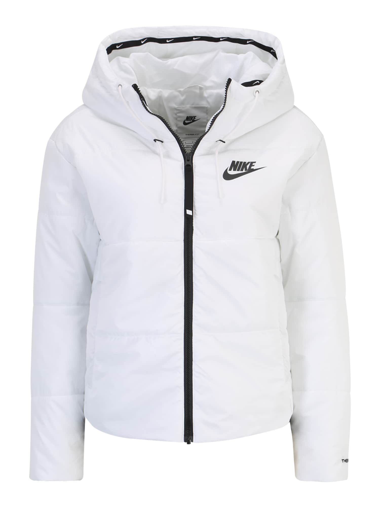 Nike Sportswear Prehodna jakna  črna / bela