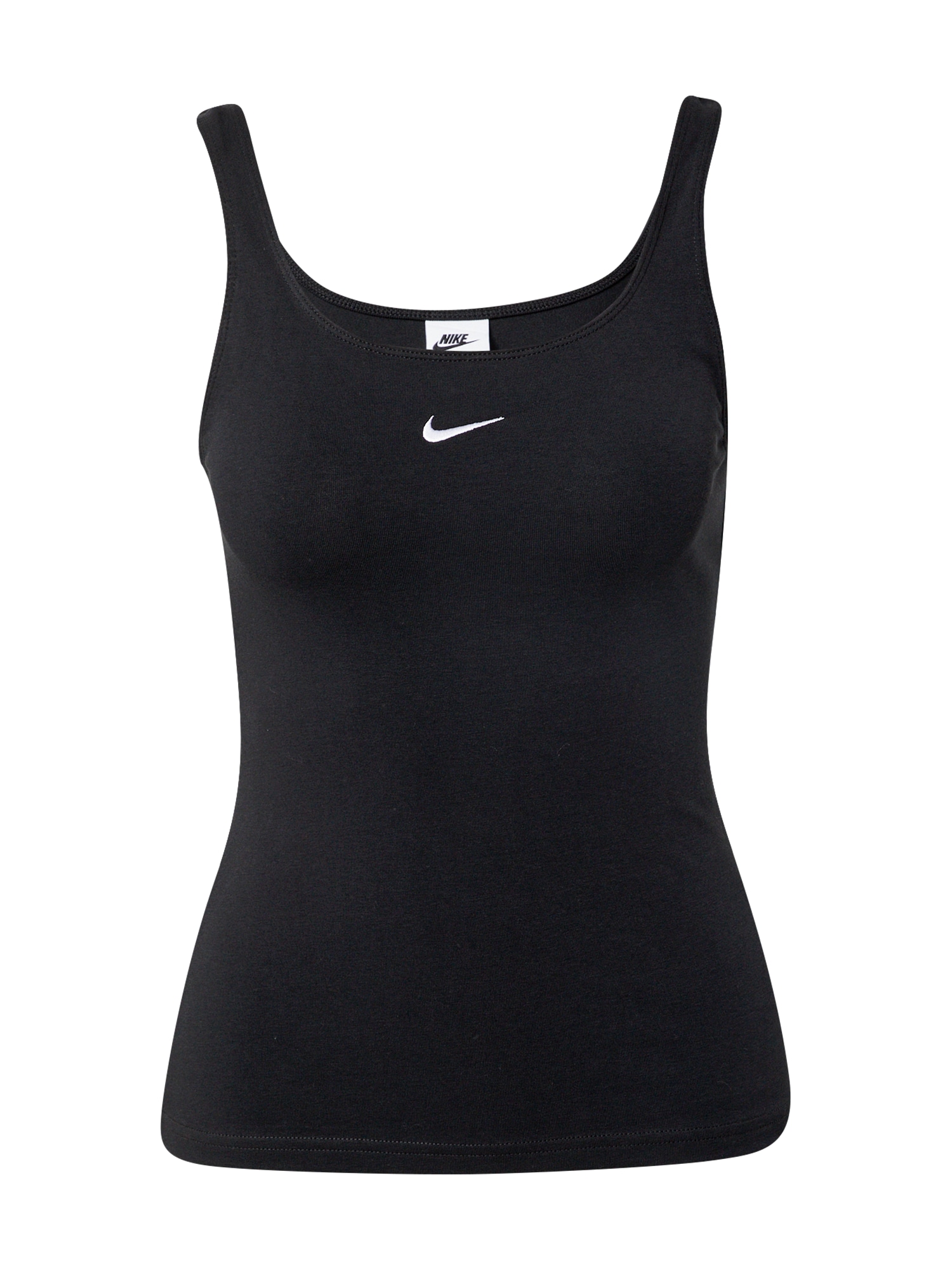 Nike Sportswear Top  črna / bela