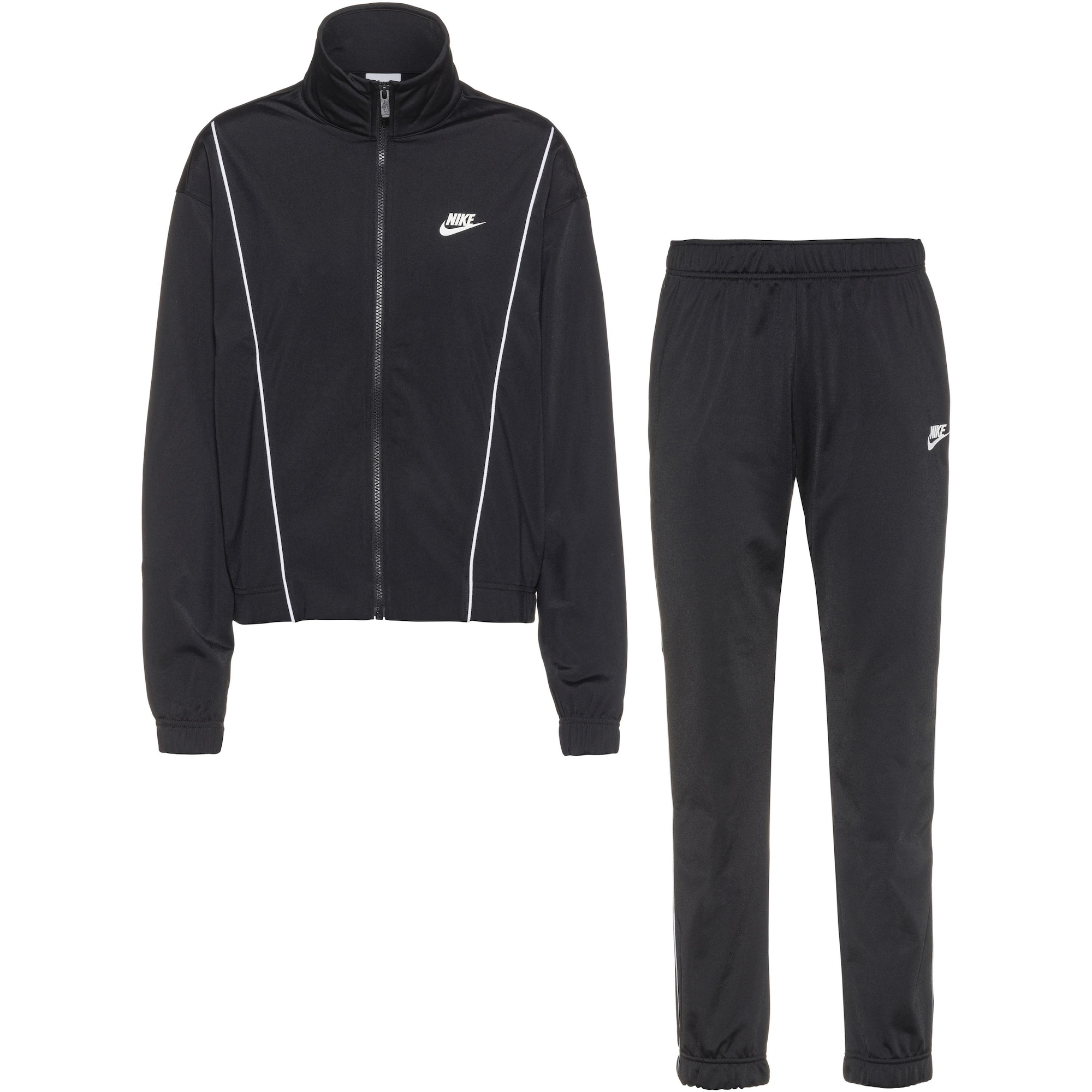 Nike Sportswear Trenirka za tek  črna / bela