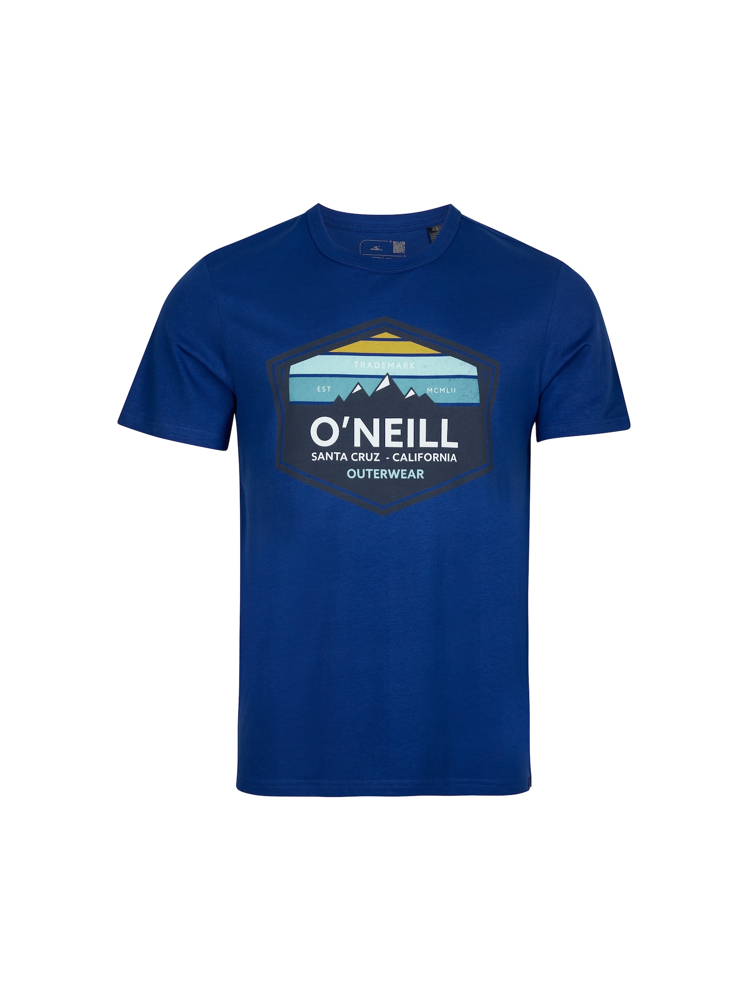O'NEILL Majica 'Horizon'  mornarska / nočno modra / svetlo modra / rumena / bela