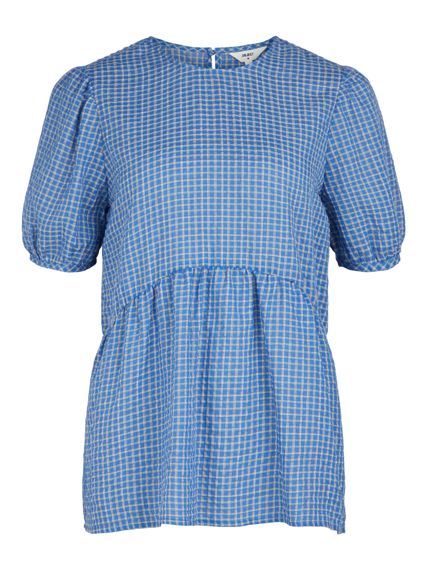 OBJECT Bluza 'EVELYN'  nebeško modra / svetlo rumena / svetlo zelena / rdeča