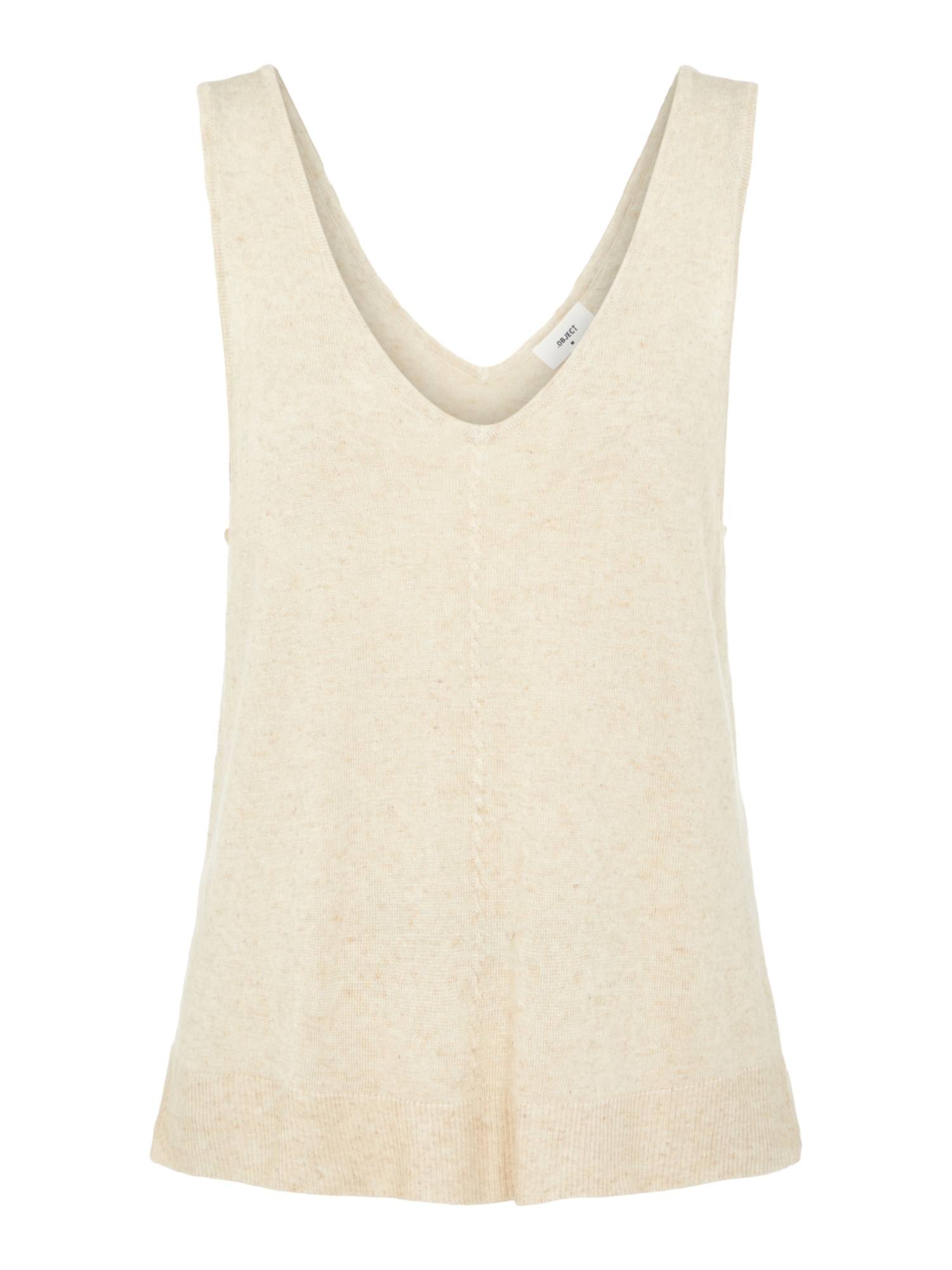 OBJECT Top z naramnicami 'Angie'  pesek