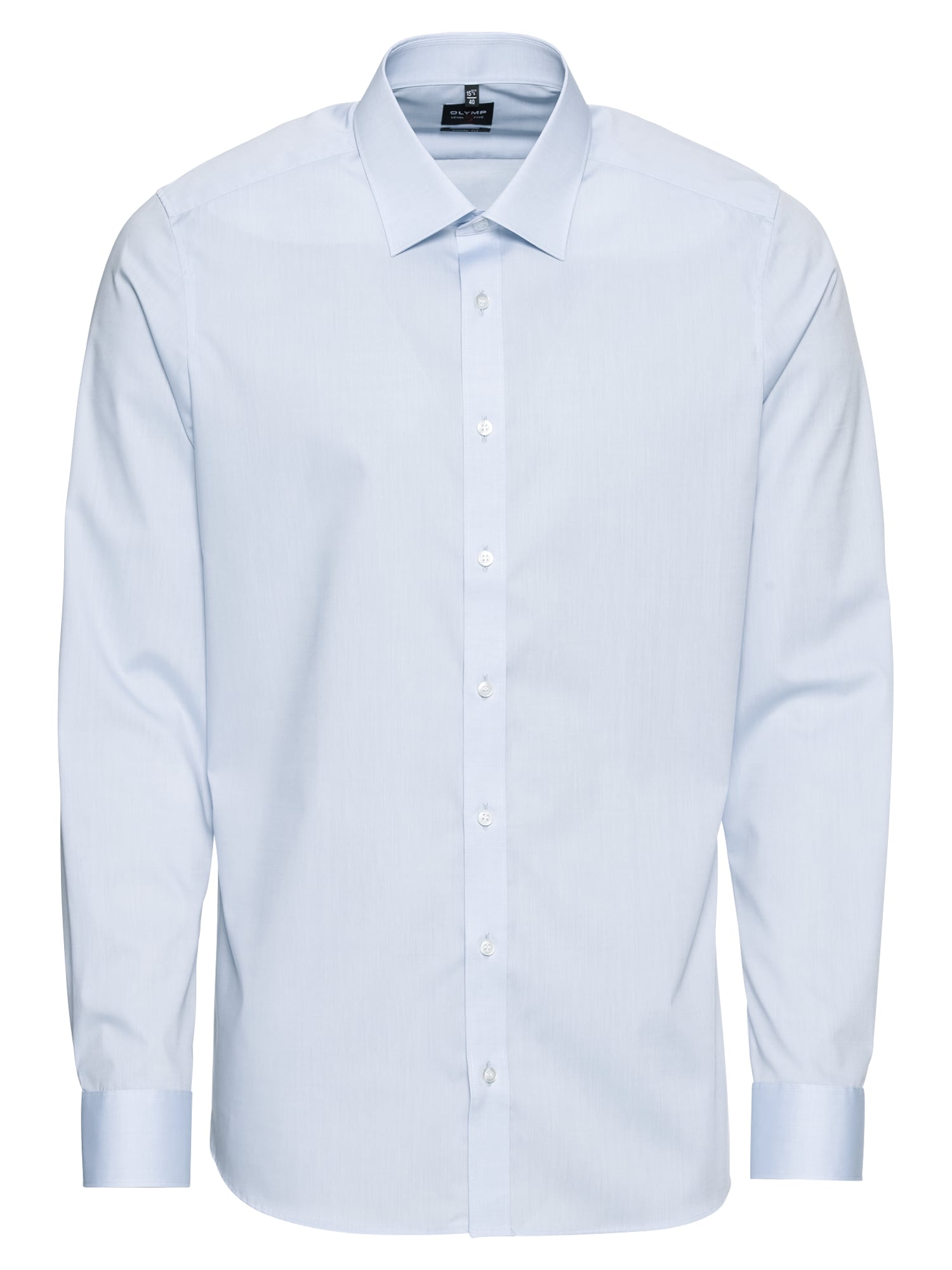 OLYMP Poslovna srajca 'Level 5 Chambray'  svetlo modra