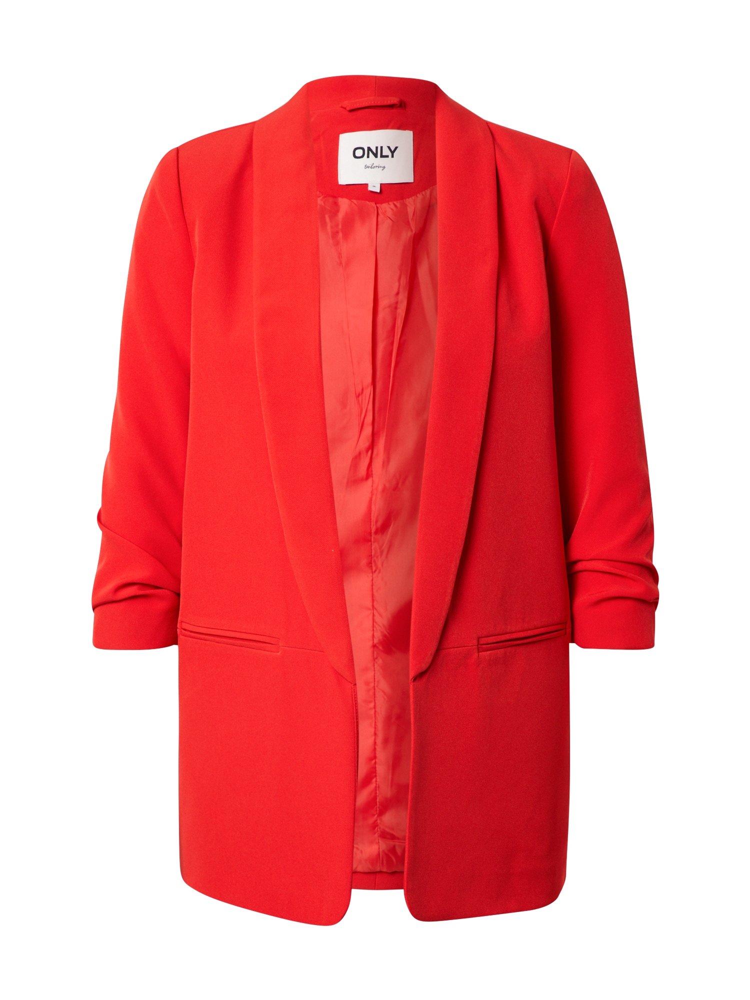 ONLY Blazer 'Elly'  ognjeno rdeča / črna / bela