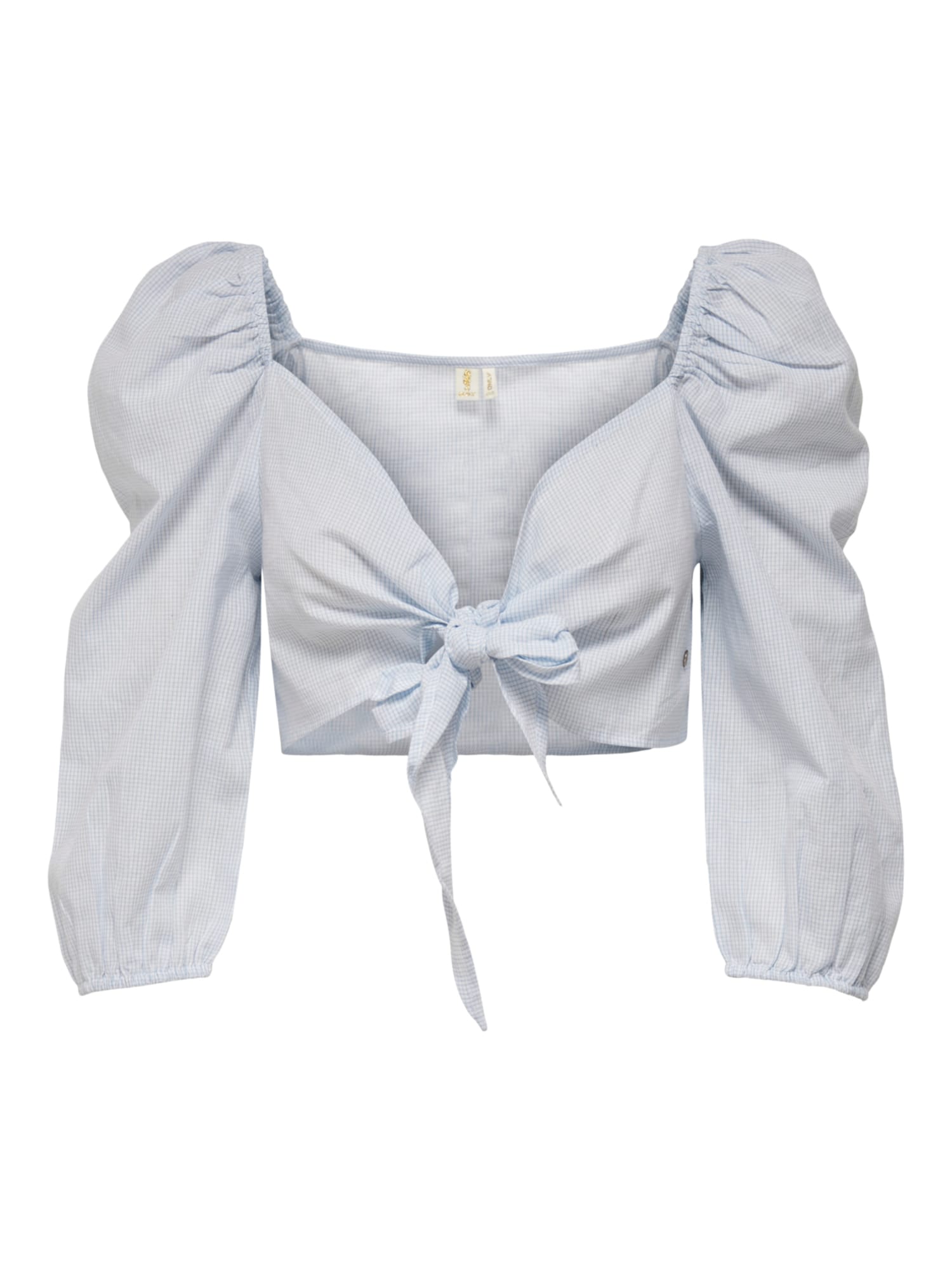 ONLY Bluza 'Ivy'  pastelno modra / off-bela