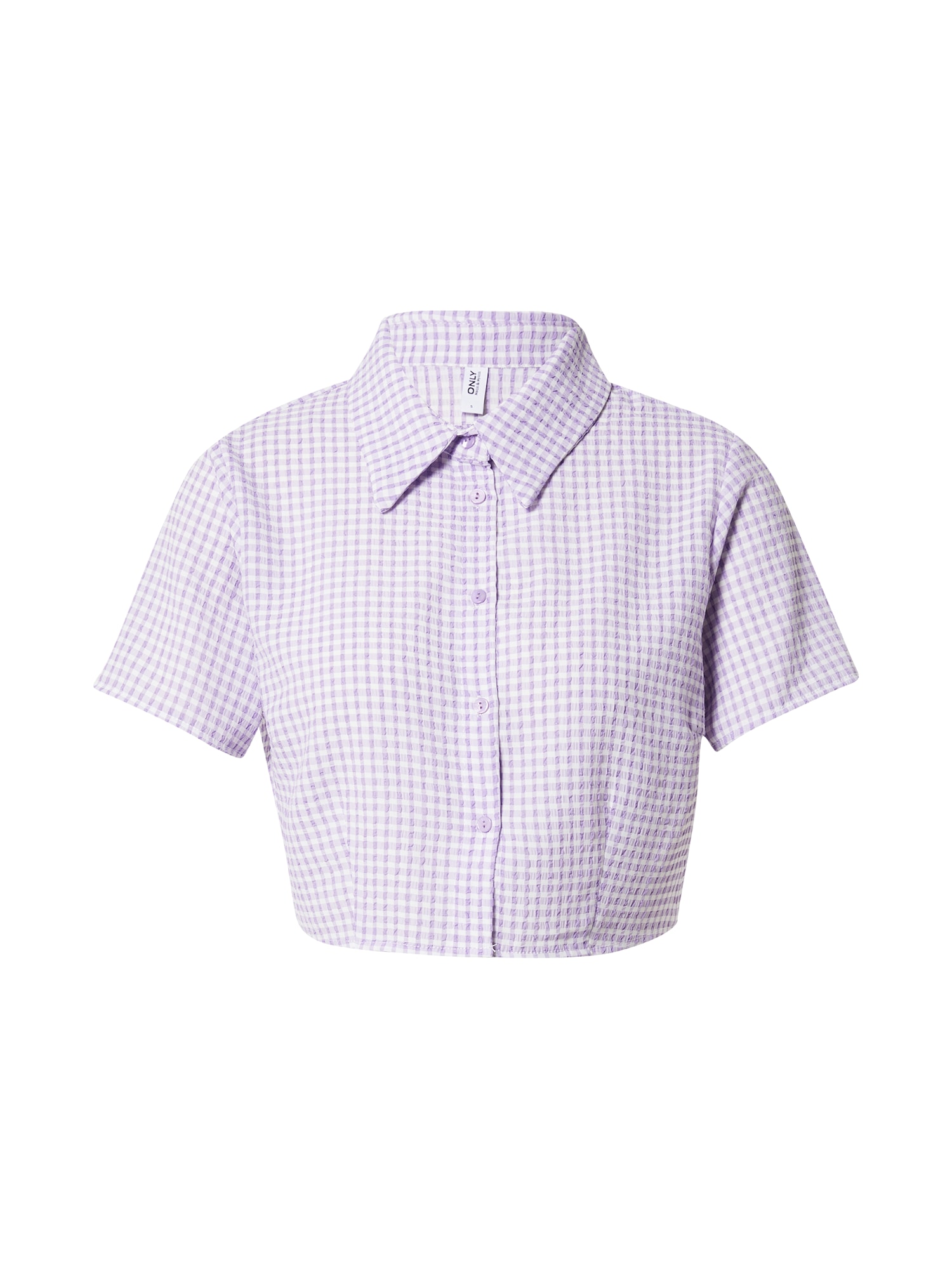 ONLY Bluza 'JADE'  sivka / svetlo lila / bela