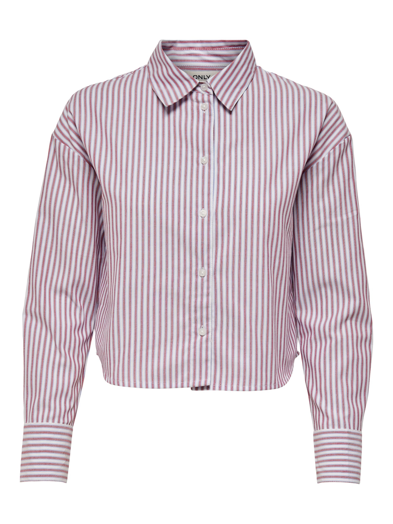 ONLY Bluza 'Kim'  rosé / bela