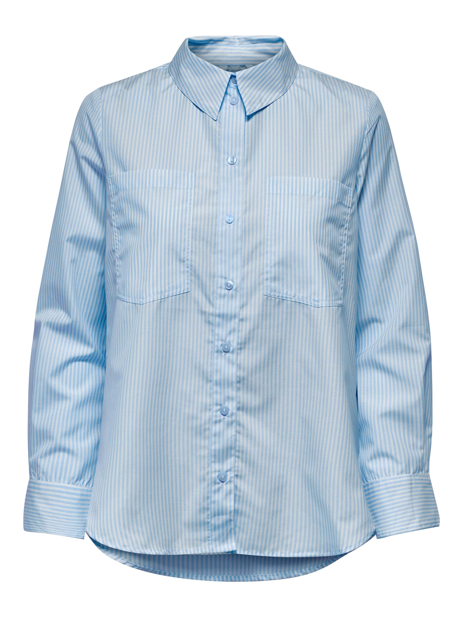 ONLY Bluza 'NIGHTY'  svetlo modra / bela