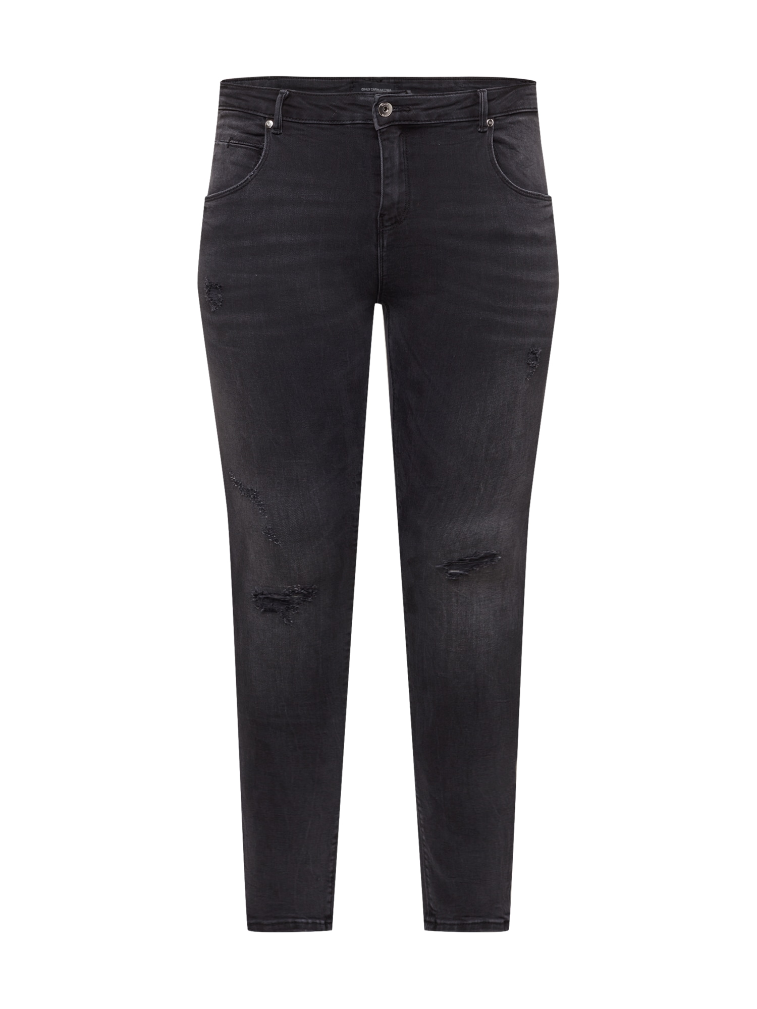 ONLY Carmakoma Kavbojke 'Lucca'  črn denim