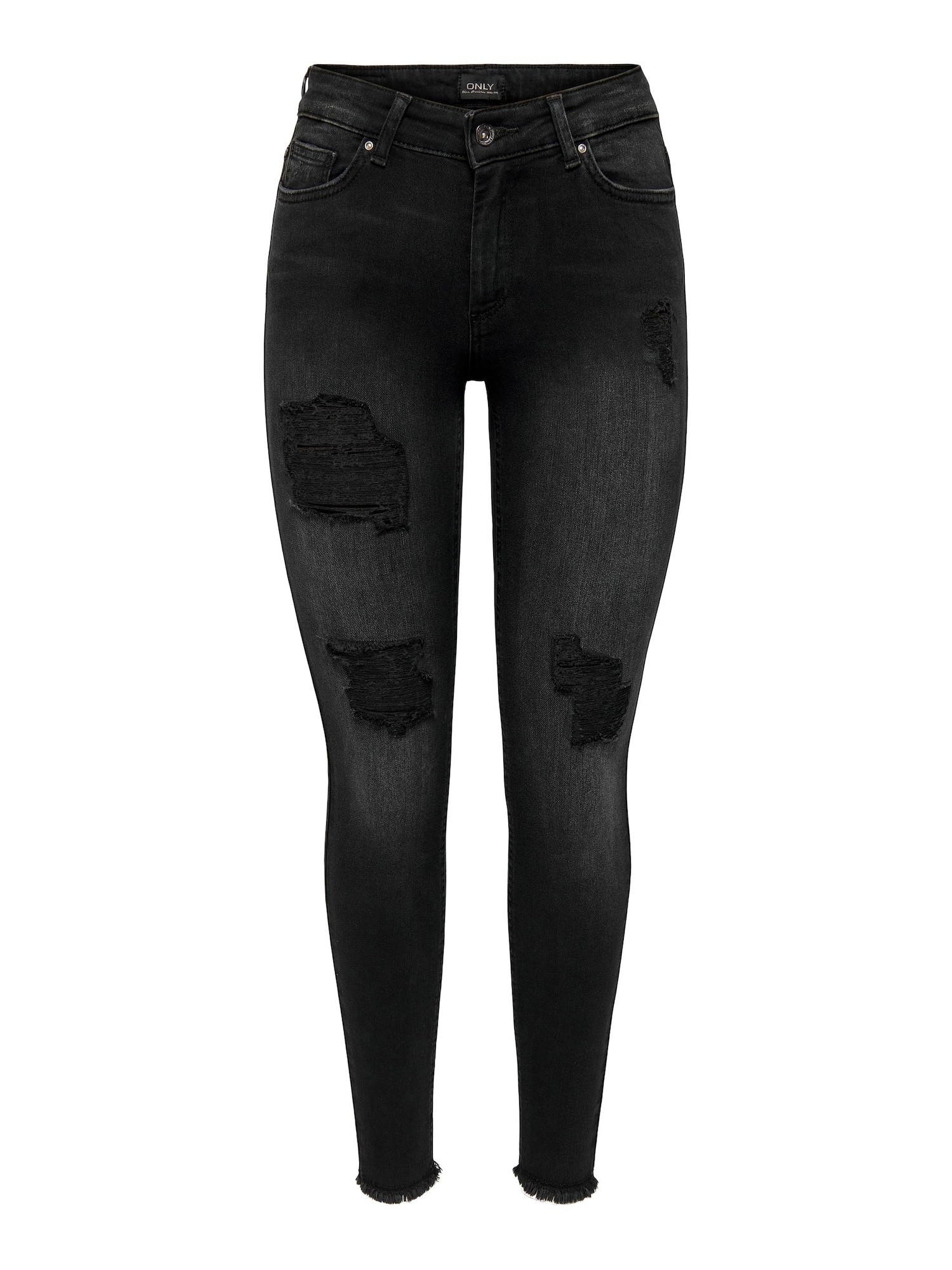 ONLY Kavbojke 'Blush'  črn denim