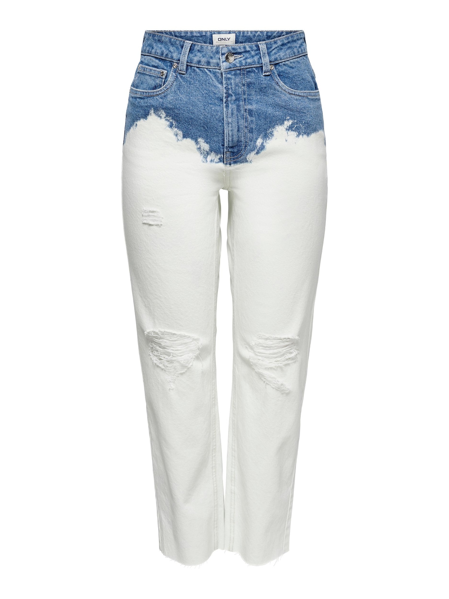 ONLY Kavbojke 'Emily'  moder denim / bela
