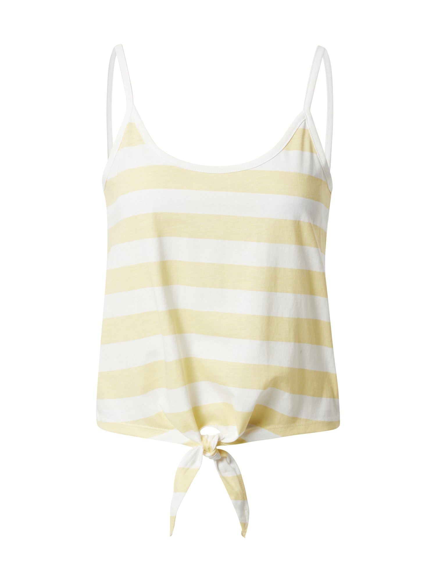 ONLY Top 'MAY'  pastelno rumena / bela