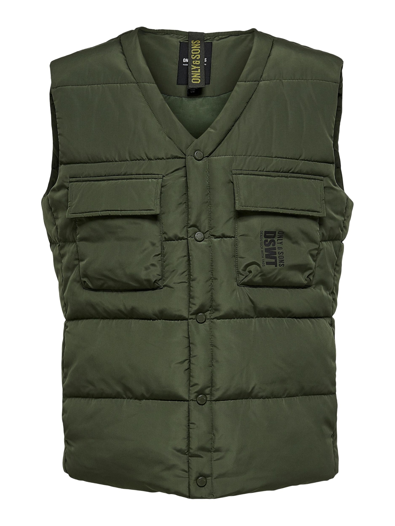 Only & Sons Brezrokavnik 'Coleman'  zelena