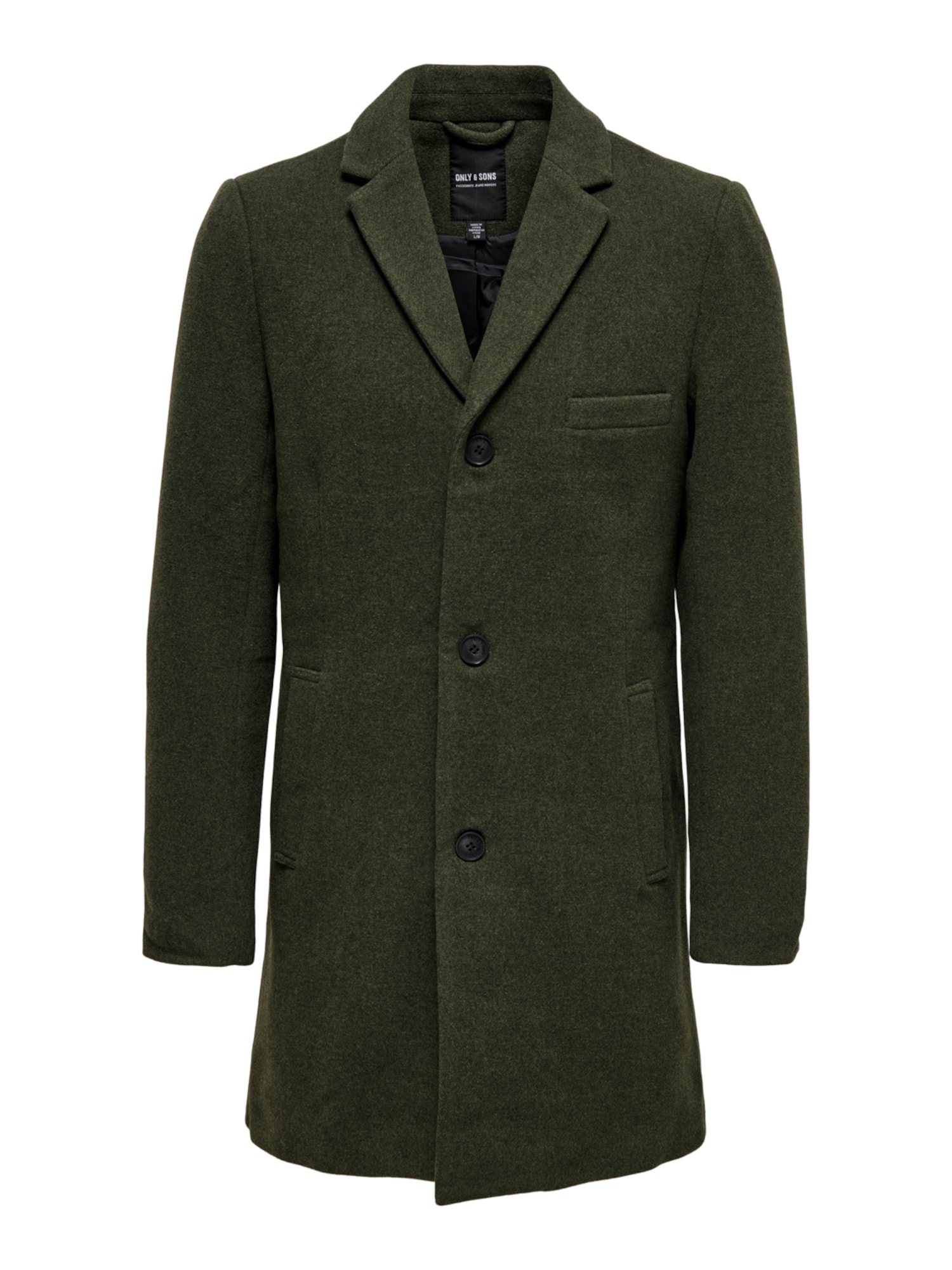 Only & Sons Prehoden plašč 'Jaylon'  temno zelena