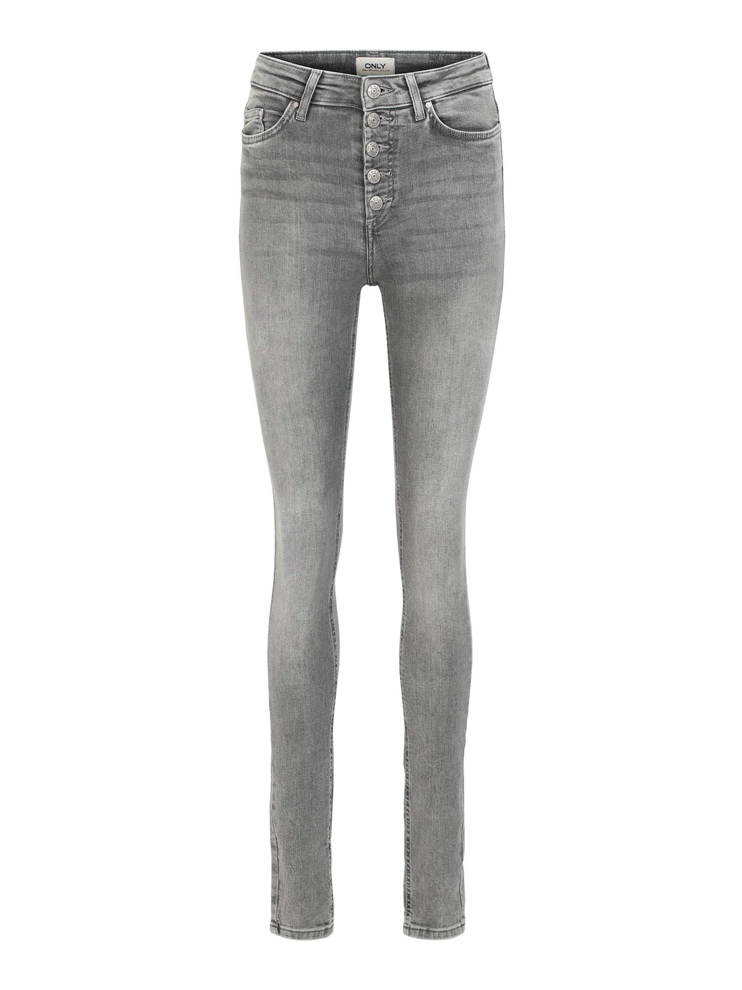 Only Tall Kavbojke 'Blush'  siv denim