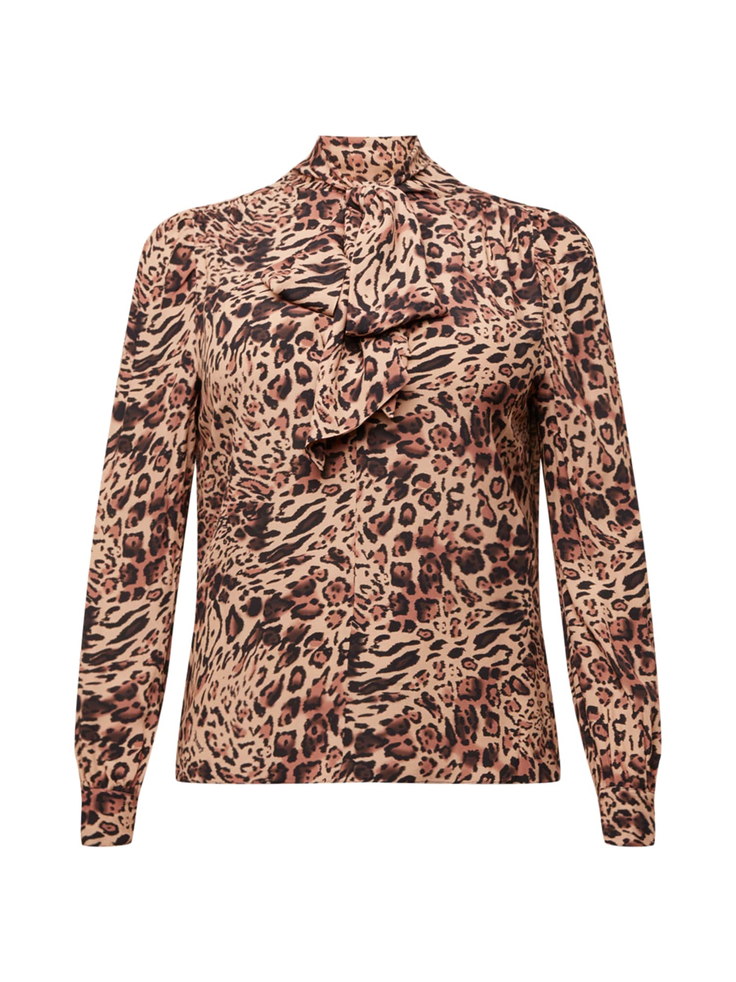PATRIZIA PEPE Bluza 'CAMICIA'  bež / rjava