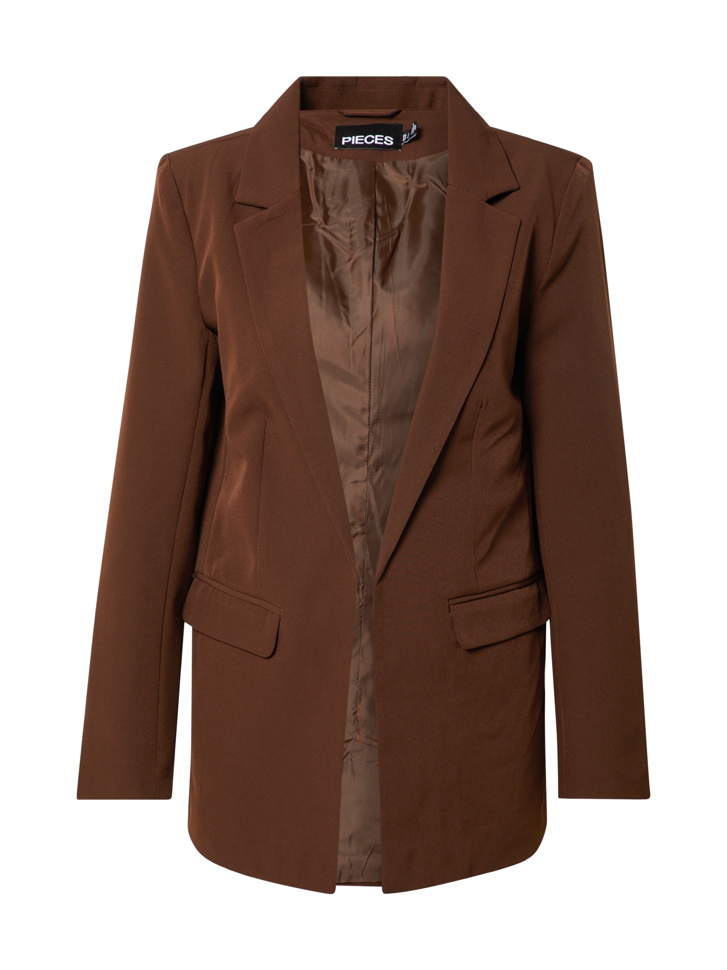 PIECES Blazer 'Bossy'  rjasto rjava