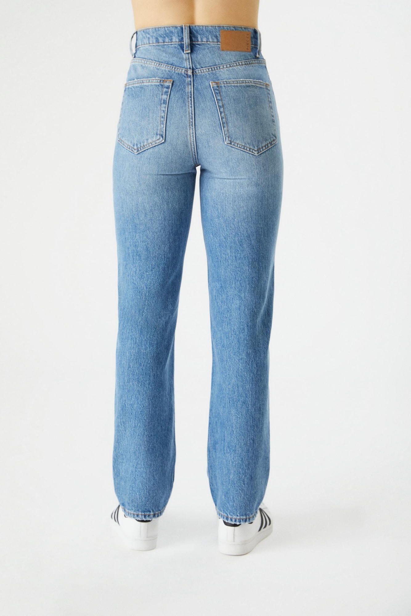 PIECES Kavbojke 'ELANI'  moder denim