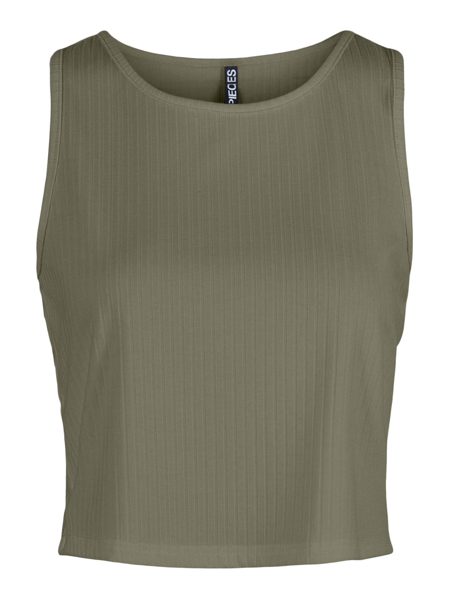 PIECES Top 'Kylie'  kaki