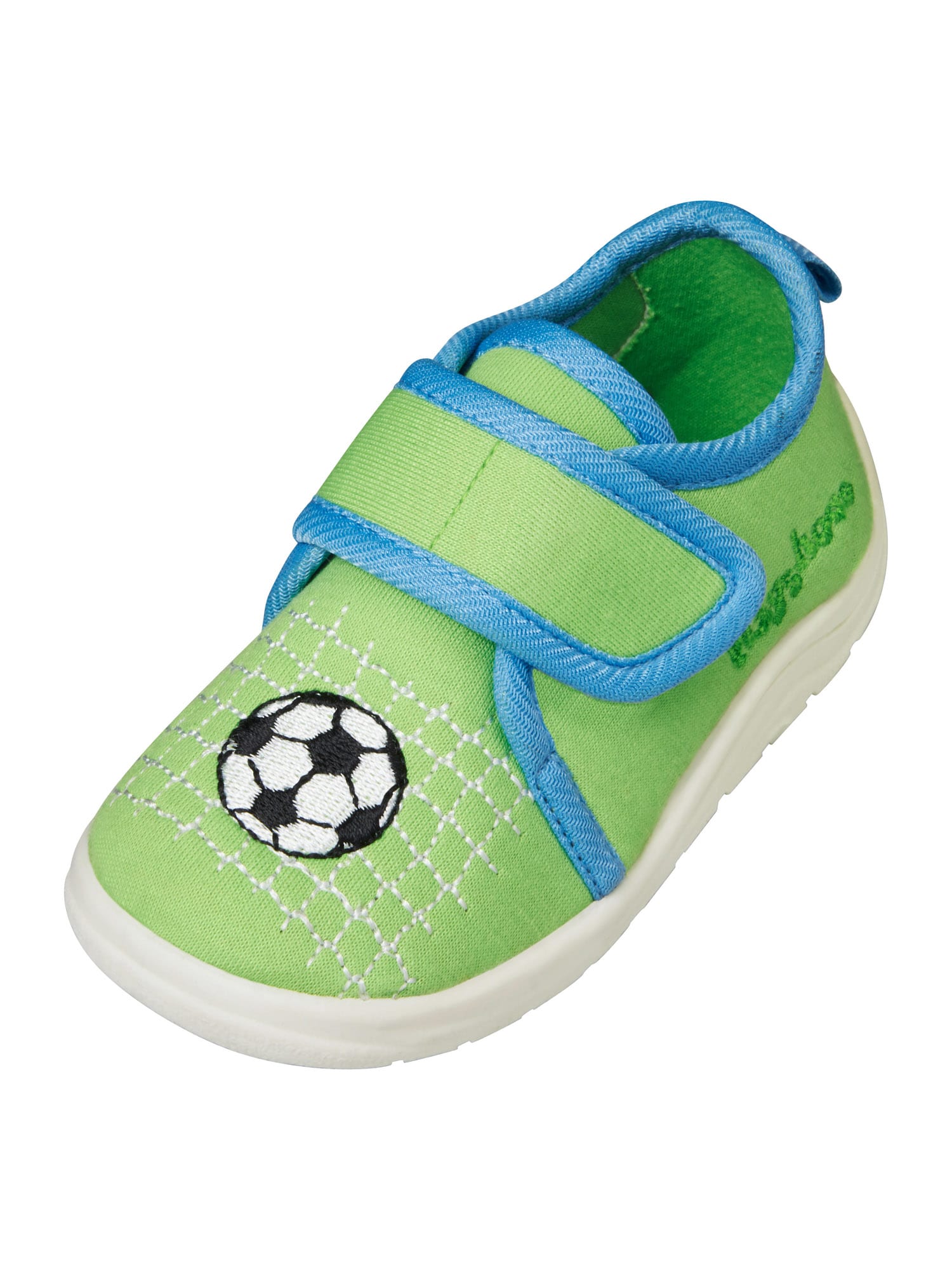 PLAYSHOES Copat 'Fußball'  modra / zelena / črna / bela