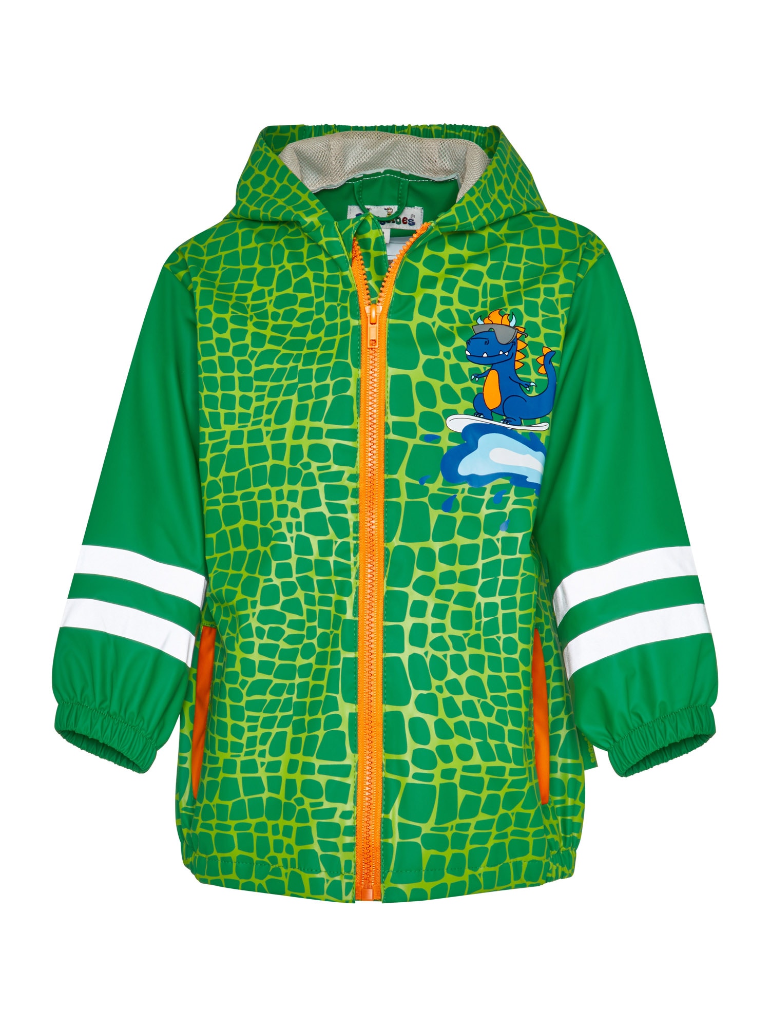 PLAYSHOES Funkcionalna jakna 'Dino'  zelena / mešane barve