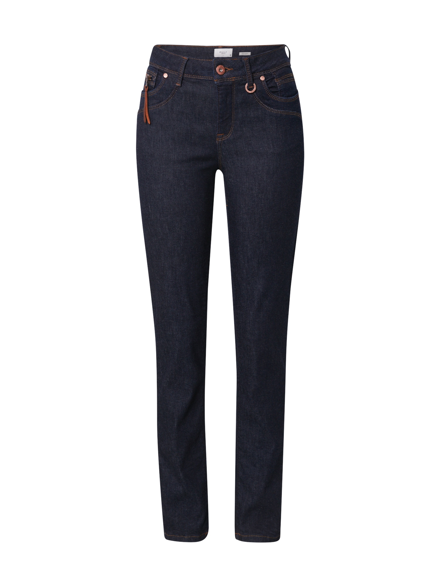 PULZ Jeans Kavbojke 'Emma'  temno modra