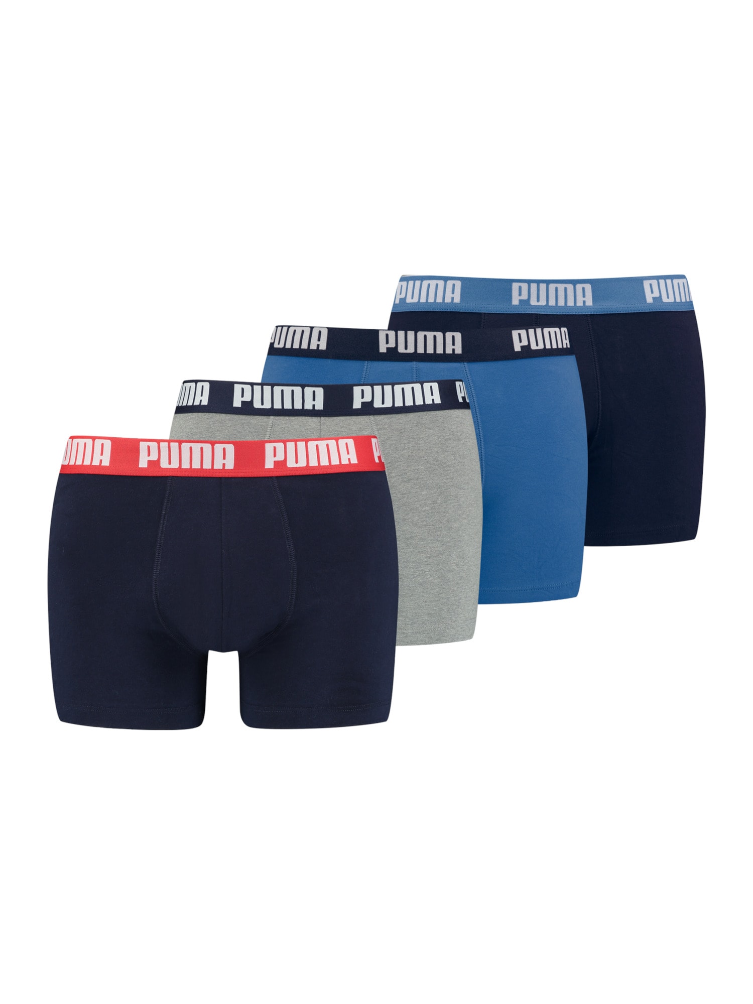 PUMA Boksarice  modra / mornarska / pegasto siva / rdeča