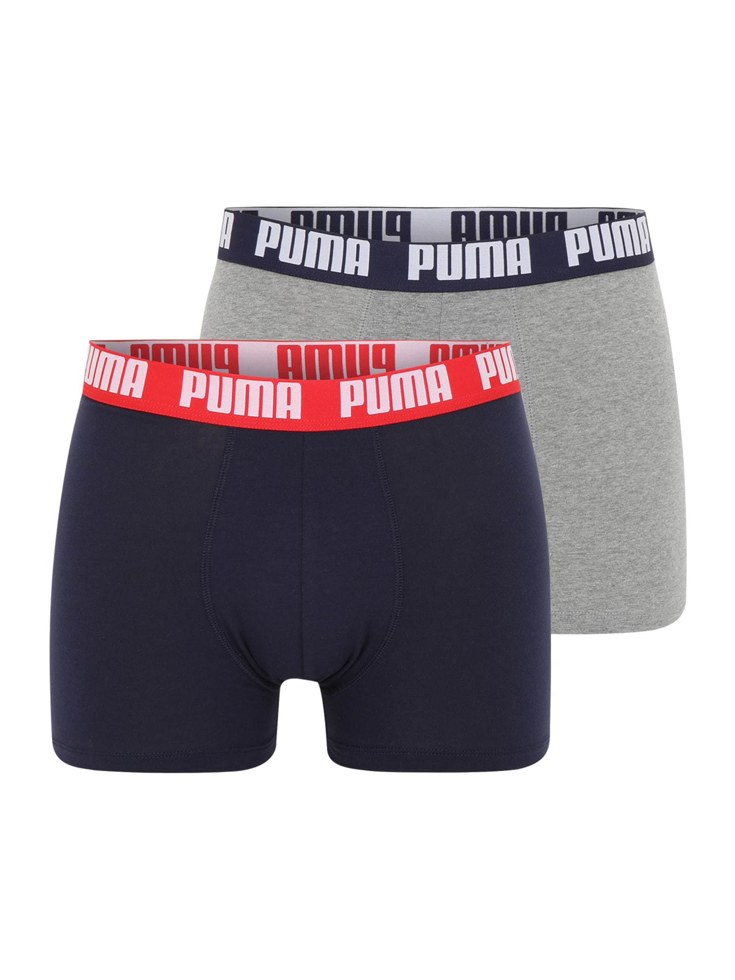 PUMA Boksarice  mornarska / siva / črna / bela