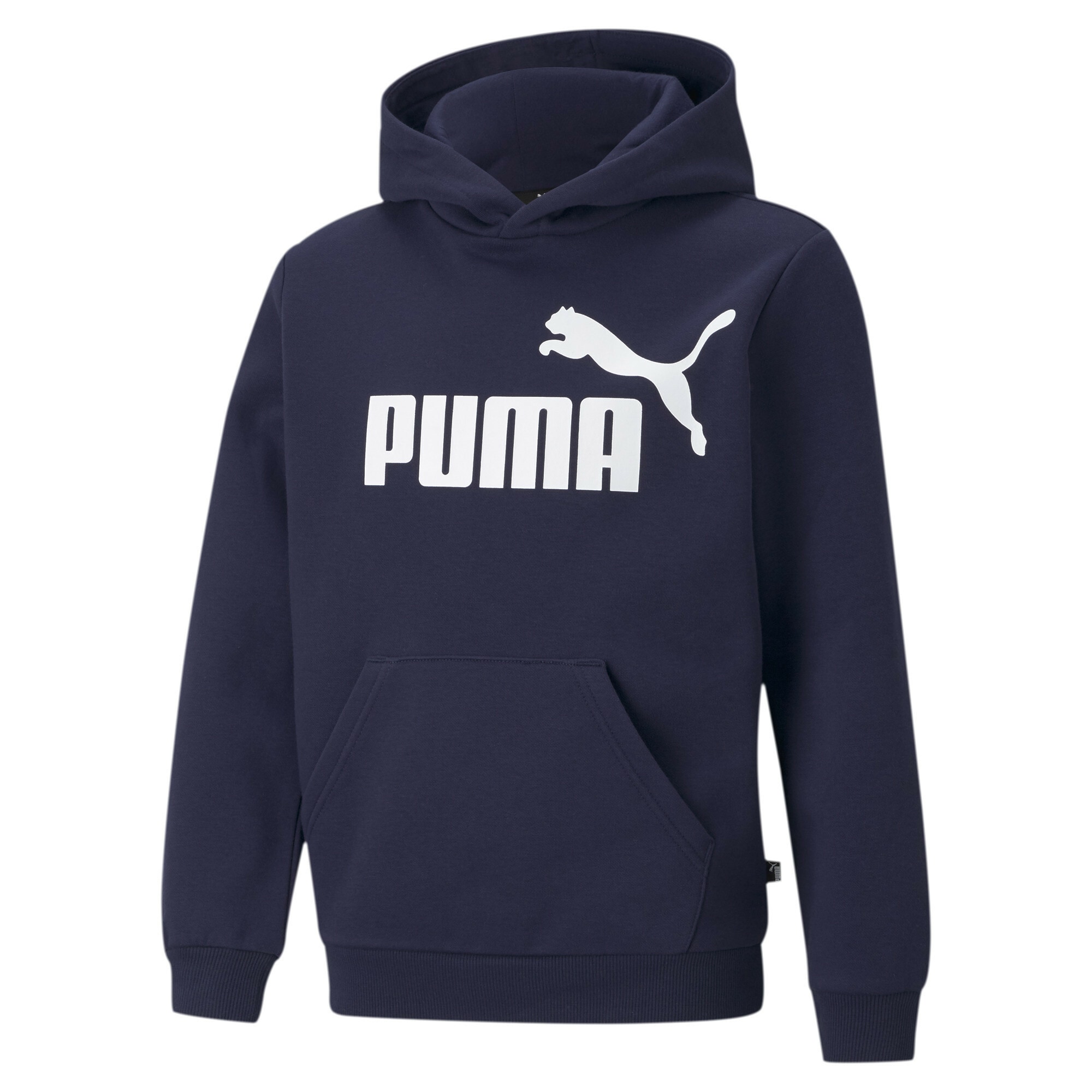 PUMA Majica  temno modra / bela