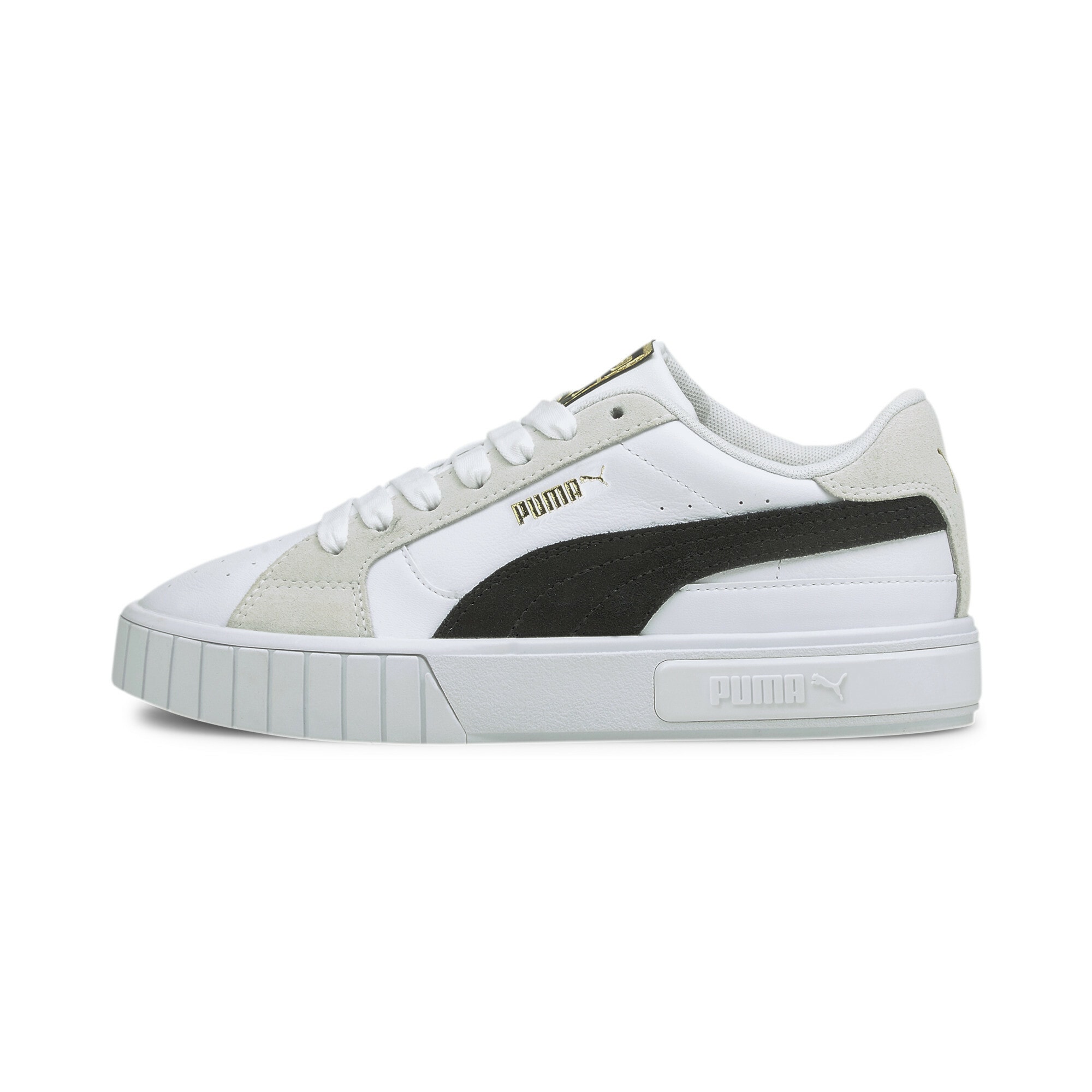 PUMA Nizke superge 'Cali Star'  svetlo siva / črna / bela