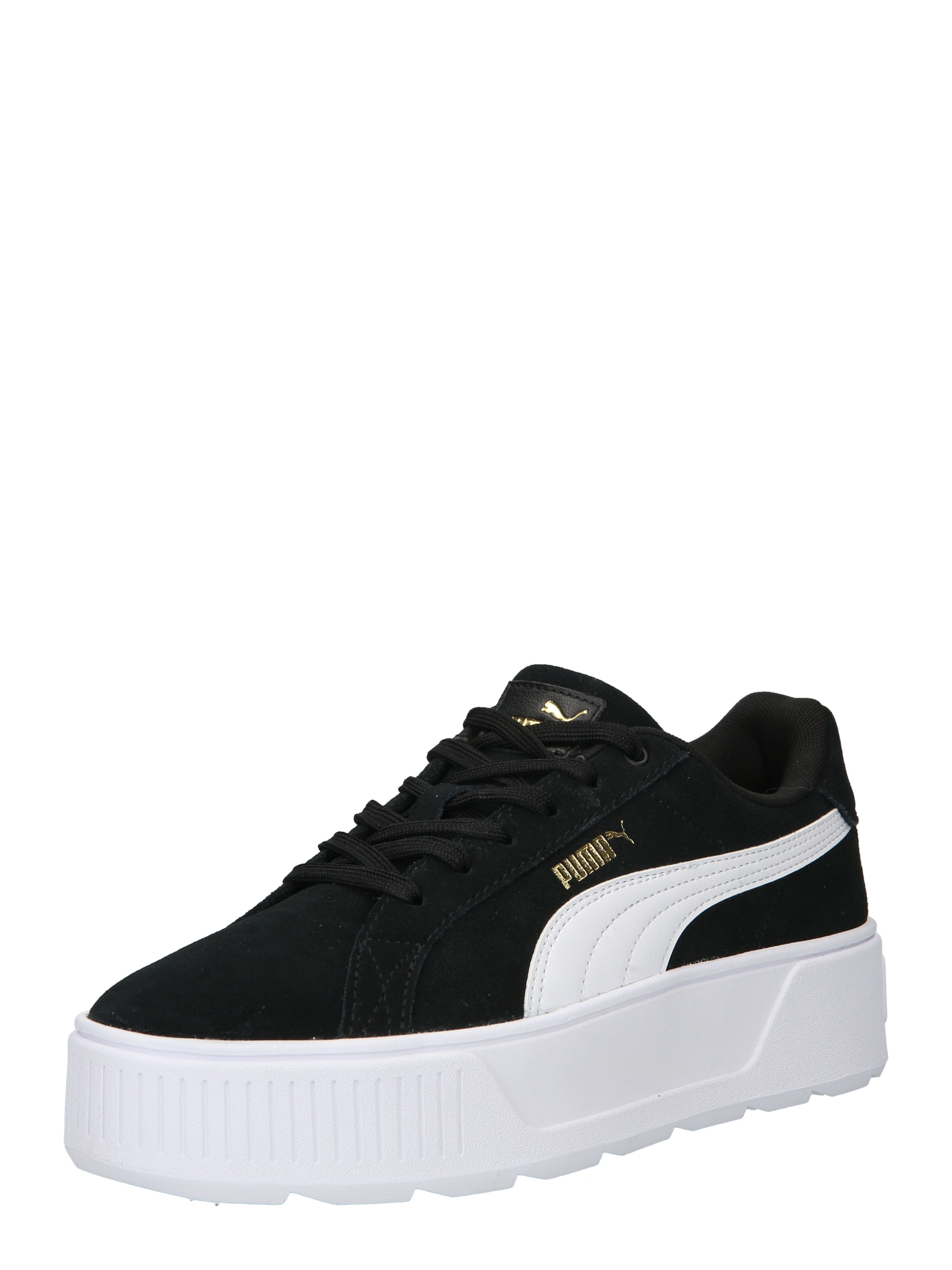 PUMA Nizke superge 'Karmen'  zlata / črna / bela