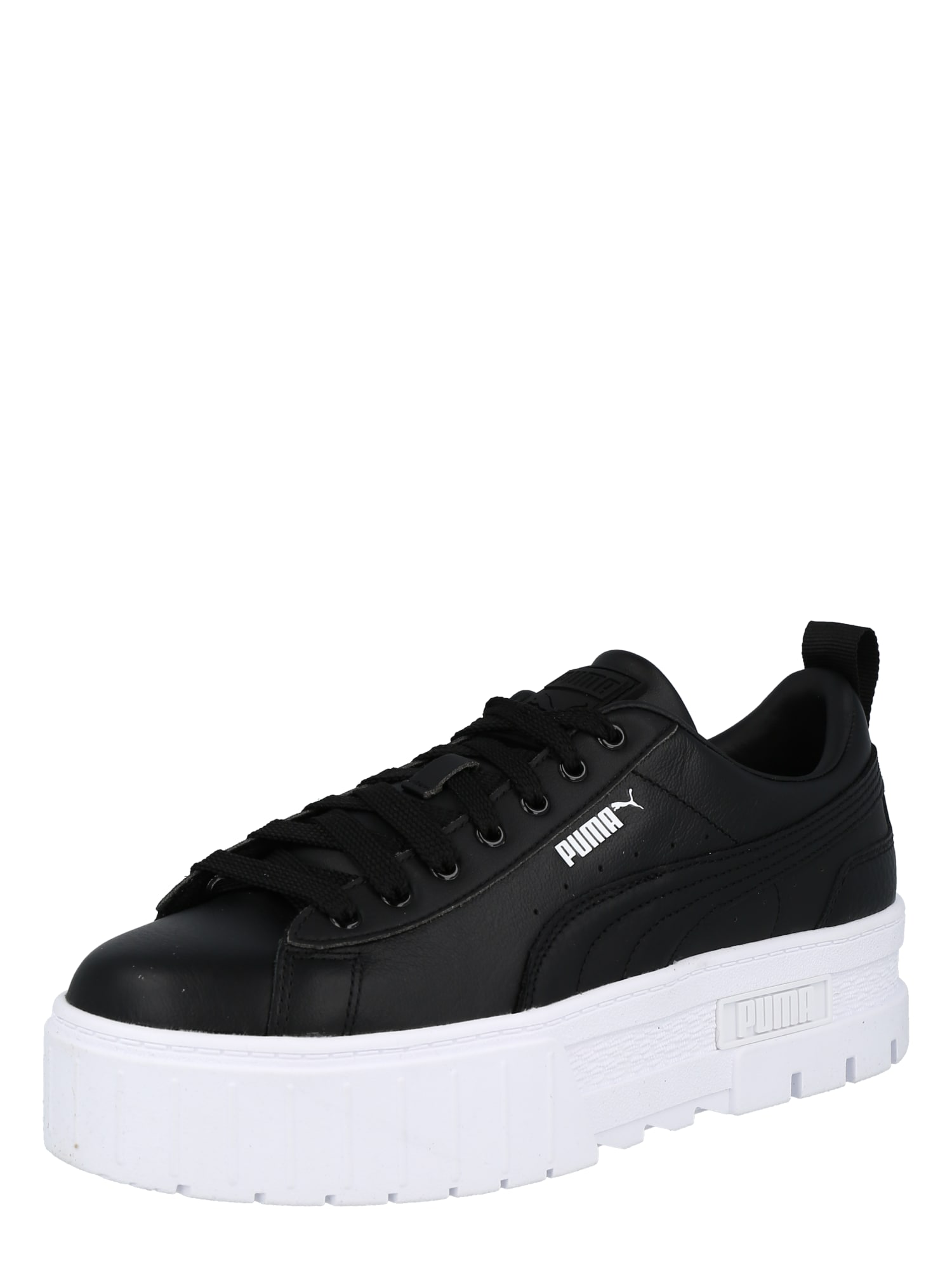 PUMA Nizke superge 'Mayze'  črna / bela