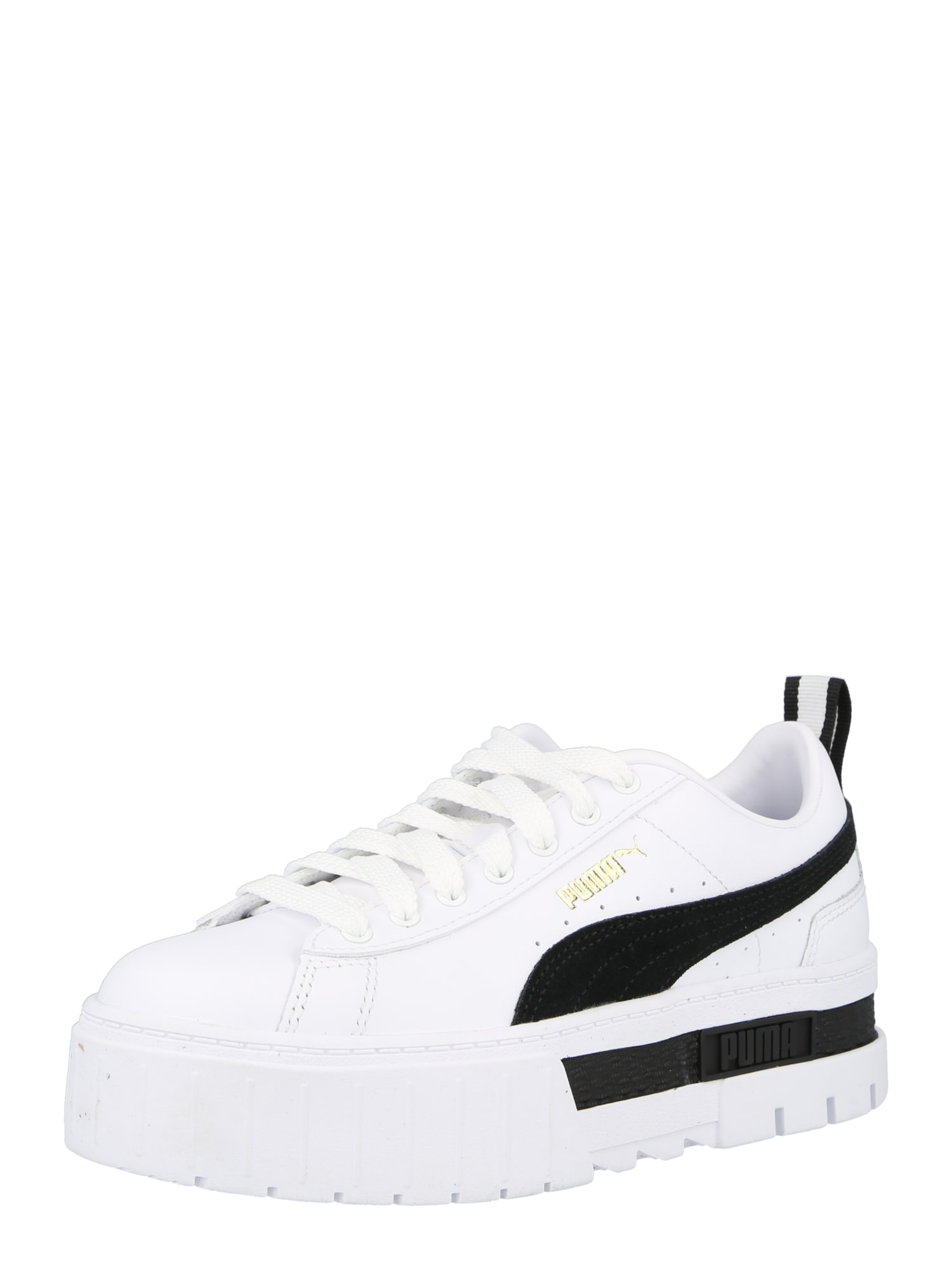PUMA Nizke superge 'Mayze'  črna / bela