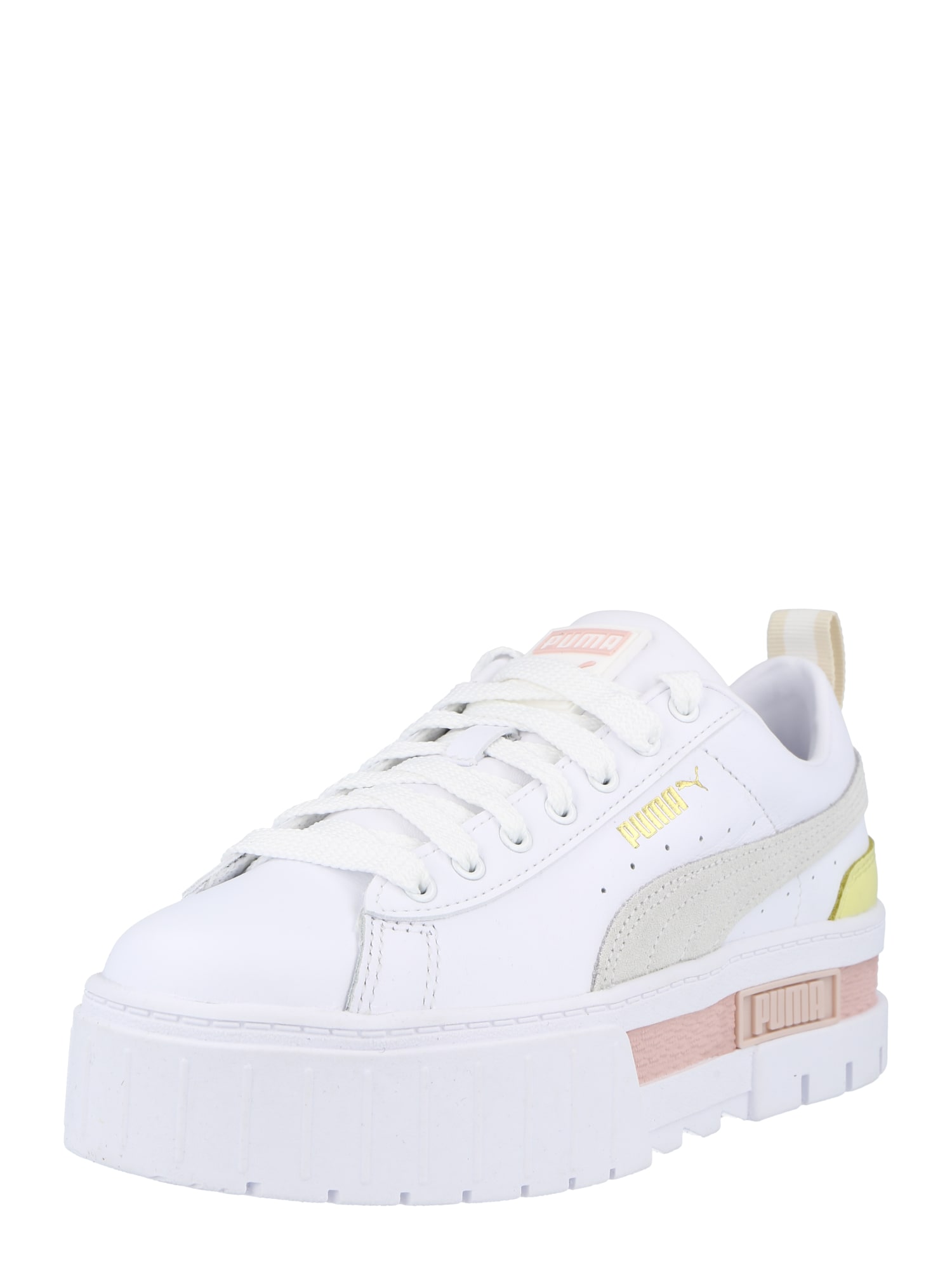 PUMA Nizke superge 'Mayze'  gorčica / bela