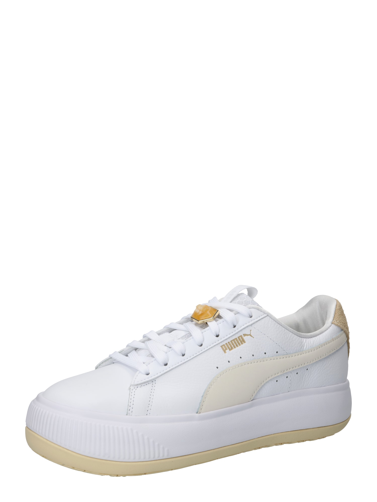 PUMA Nizke superge  bež / bela