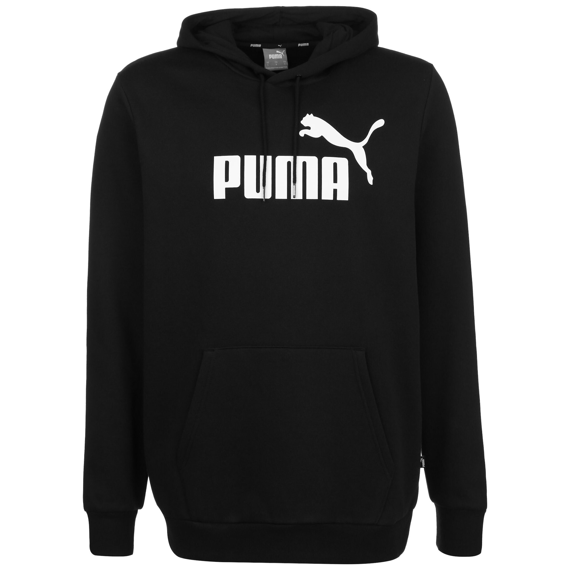 PUMA Športna majica  črna / bela