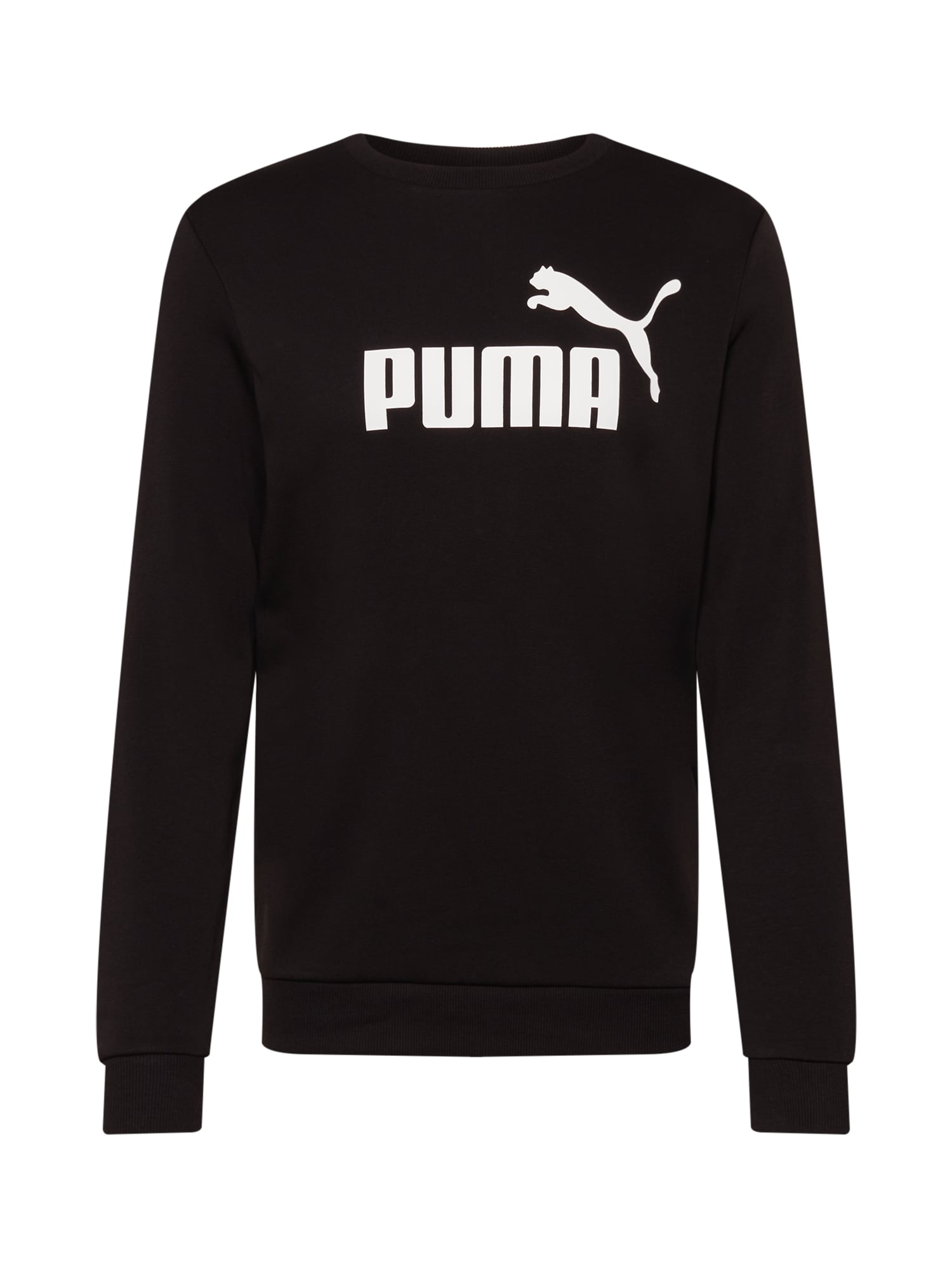 PUMA Športna majica  črna / bela