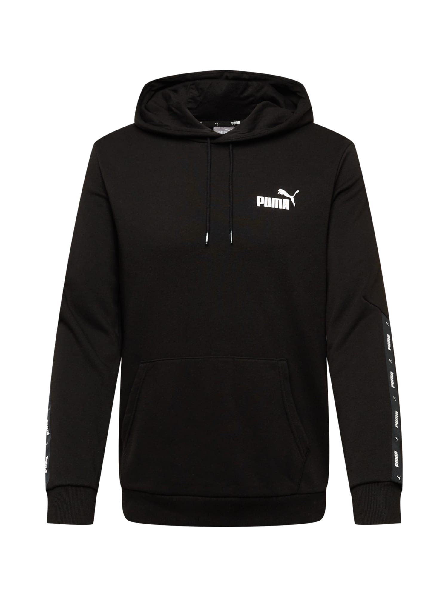 PUMA Športna majica  črna / bela