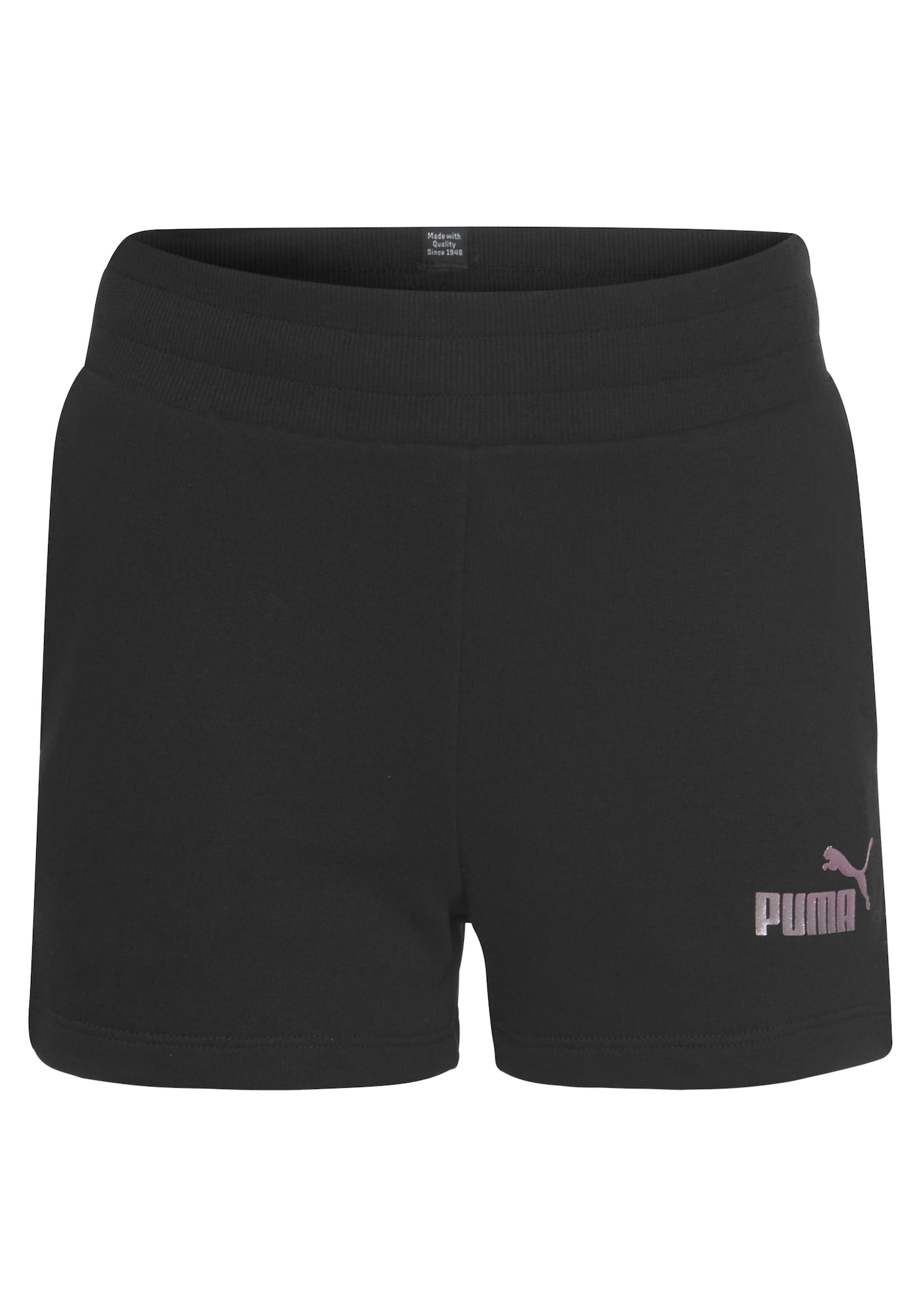 PUMA Športne hlače  roza / črna