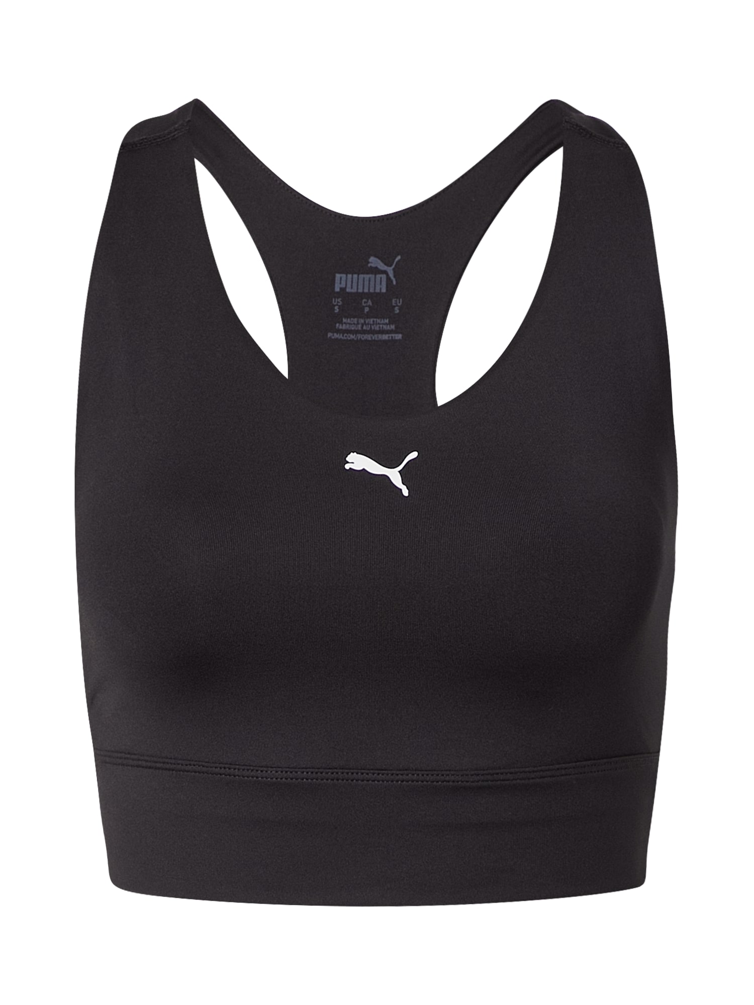 PUMA Športni nederček  črna / bela