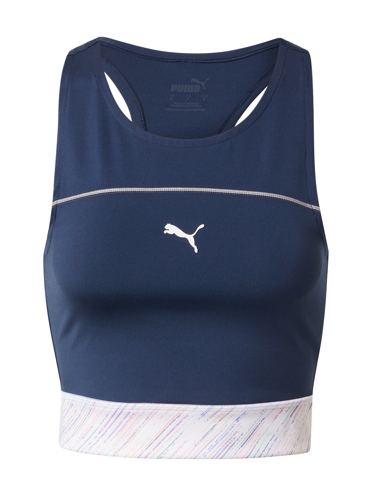 PUMA Športni top  modra / bela