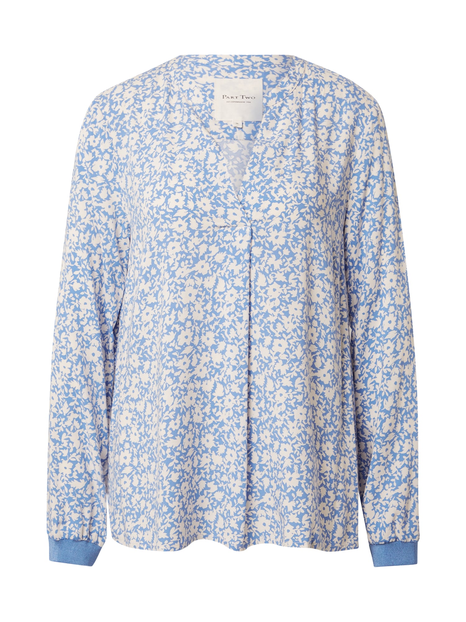 Part Two Bluza 'Tonnie'  svetlo modra / bela