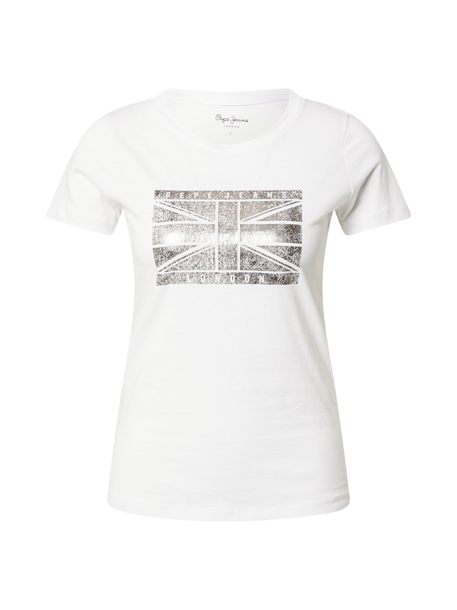 Pepe Jeans Majica 'BEATRIZ'  črna / bela