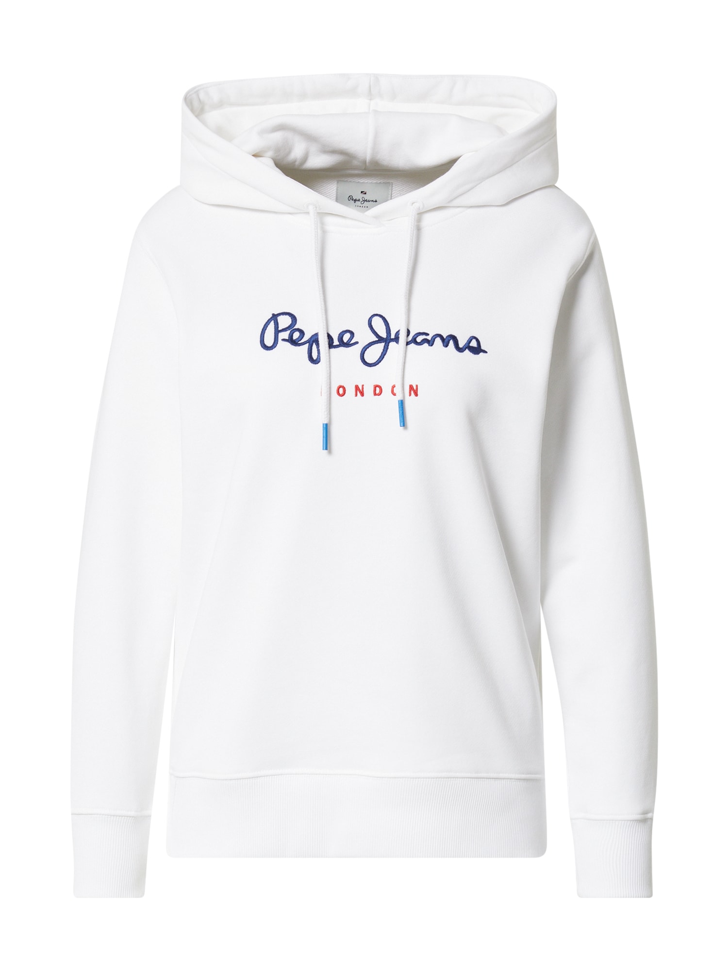 Pepe Jeans Majica 'Calista'  mornarska / ognjeno rdeča / bela