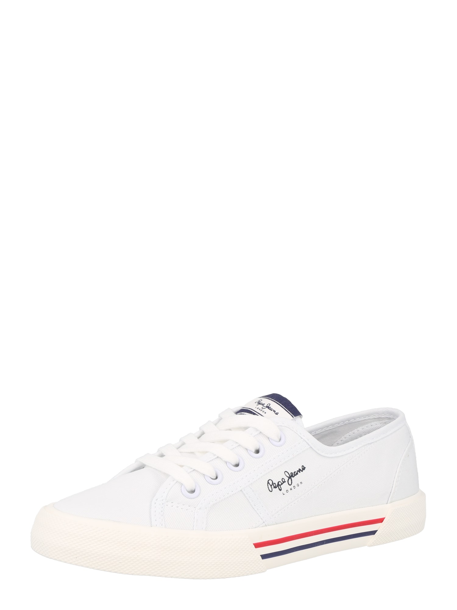 Pepe Jeans Nizke superge 'Brady'  črna / bela